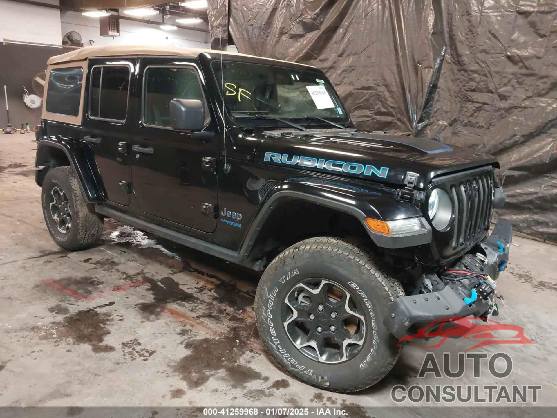 JEEP WRANGLER 4XE 2021 - 1C4JJXR63MW660957