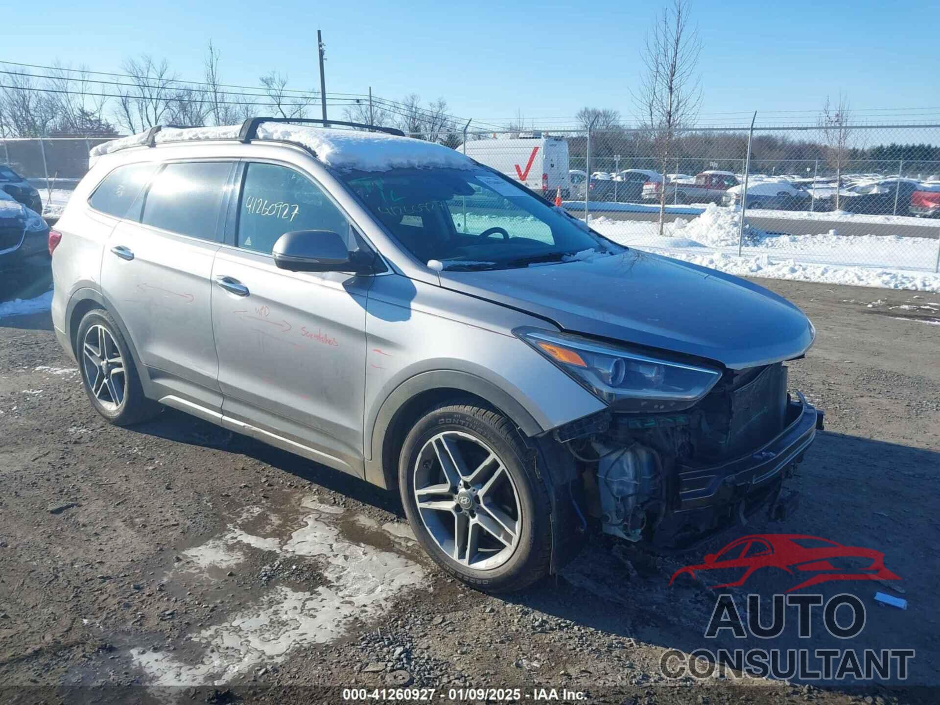 HYUNDAI SANTA FE 2017 - KM8SRDHFXHU236685