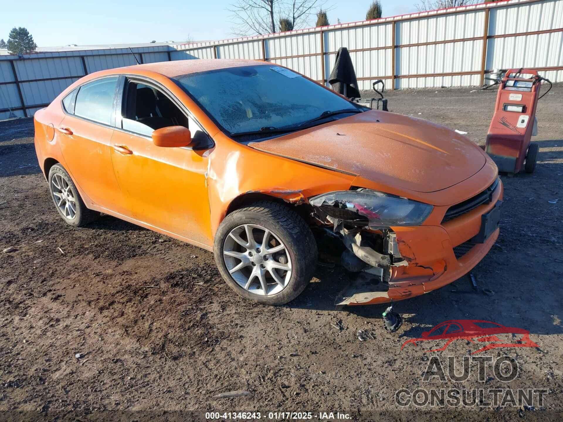 DODGE DART 2013 - 1C3CDFBA2DD345432