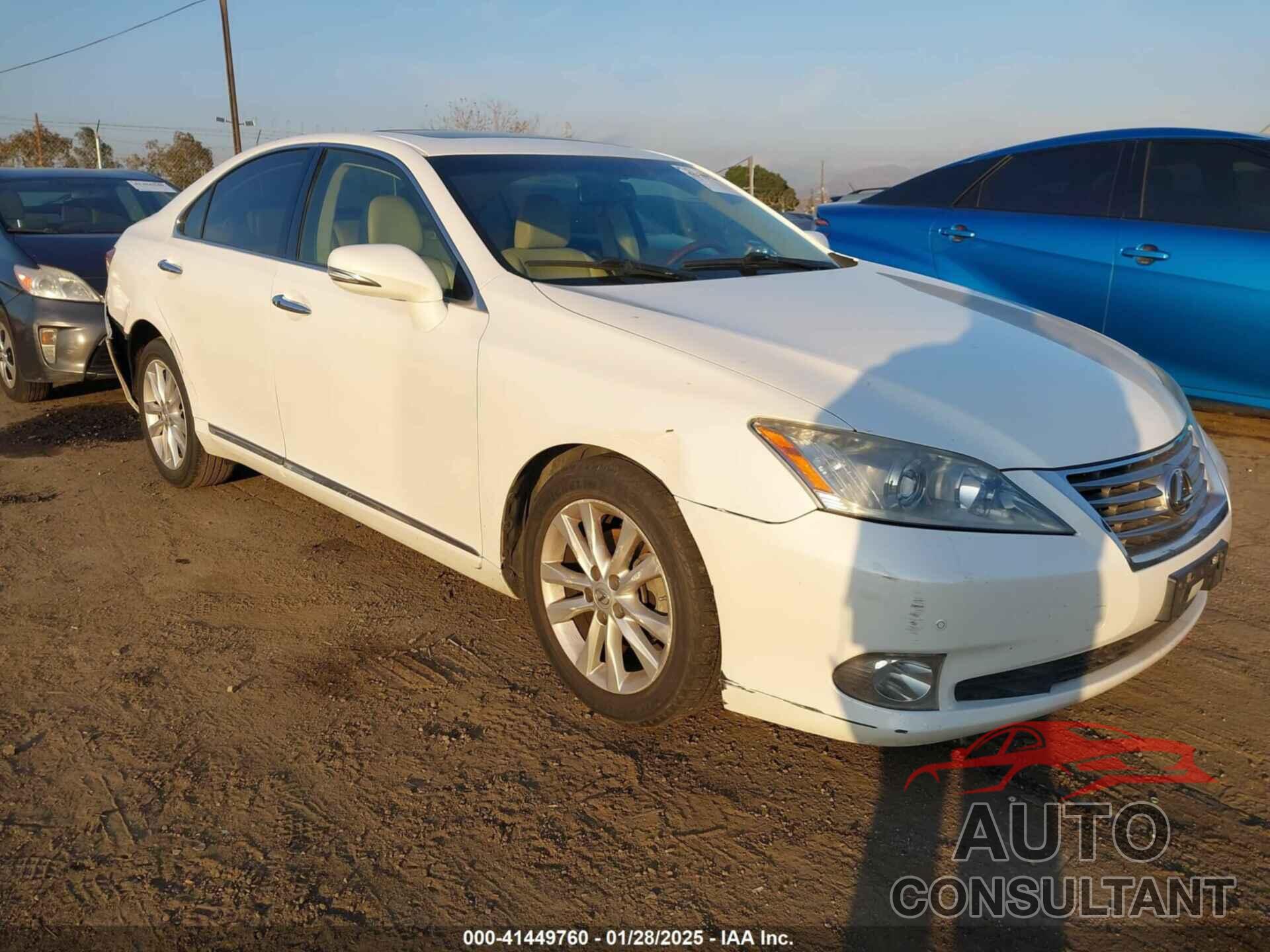 LEXUS ES 350 2012 - JTHBK1EG1C2503784