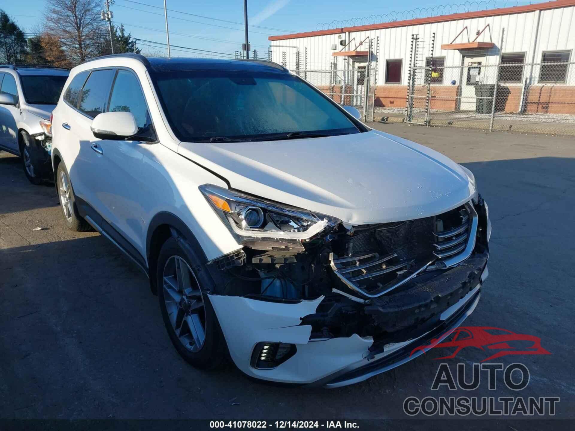 HYUNDAI SANTA FE 2017 - KM8SR4HF9HU217903