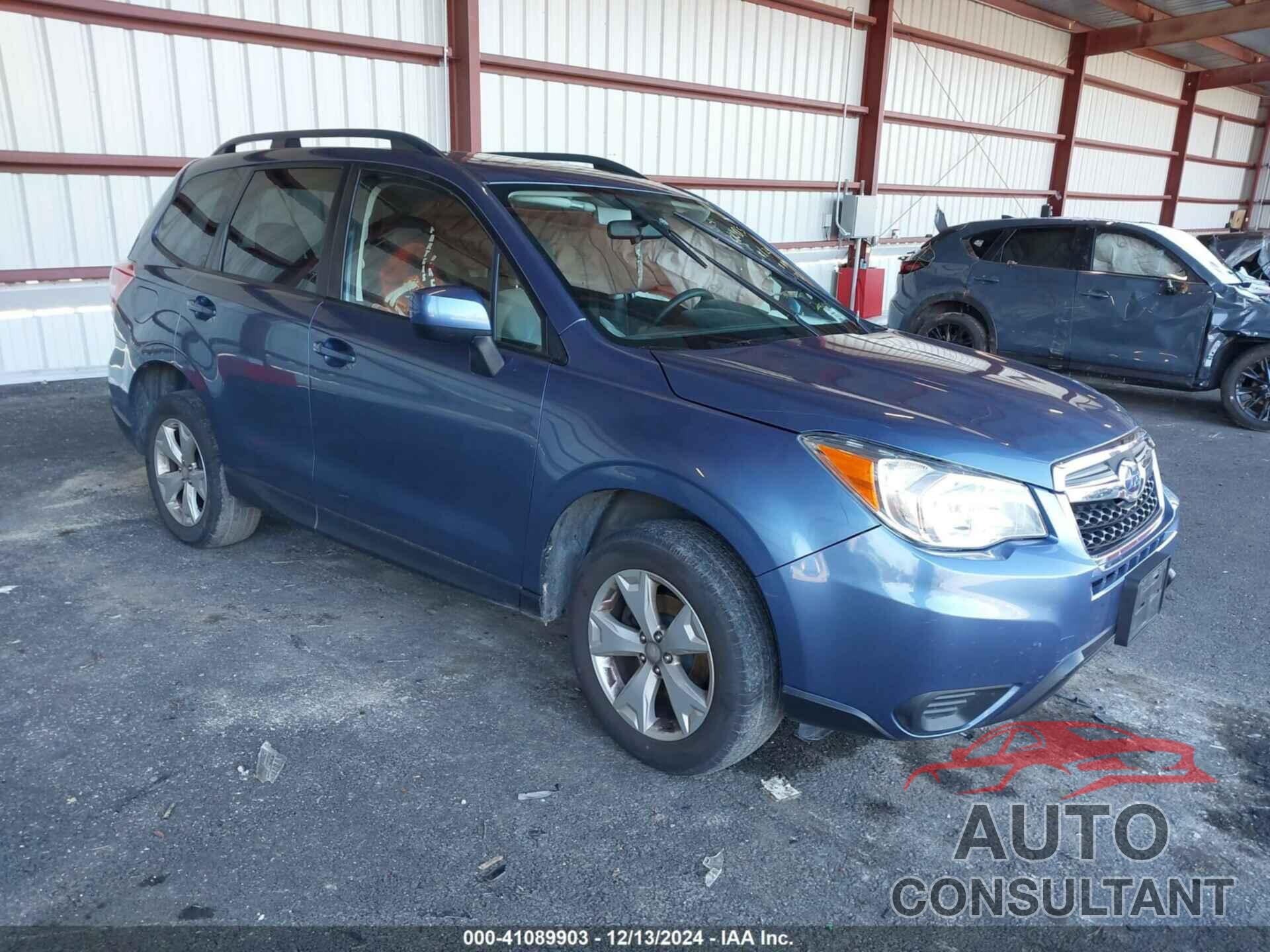 SUBARU FORESTER 2016 - JF2SJADC9GG554124