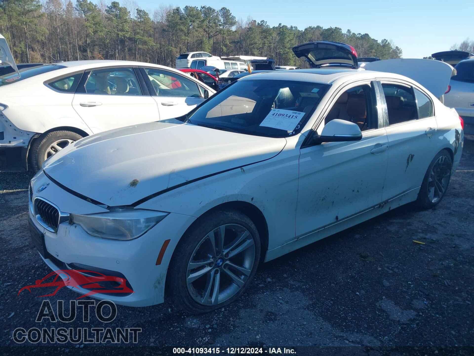 BMW 328I 2016 - WBA8E3G53GNU04489