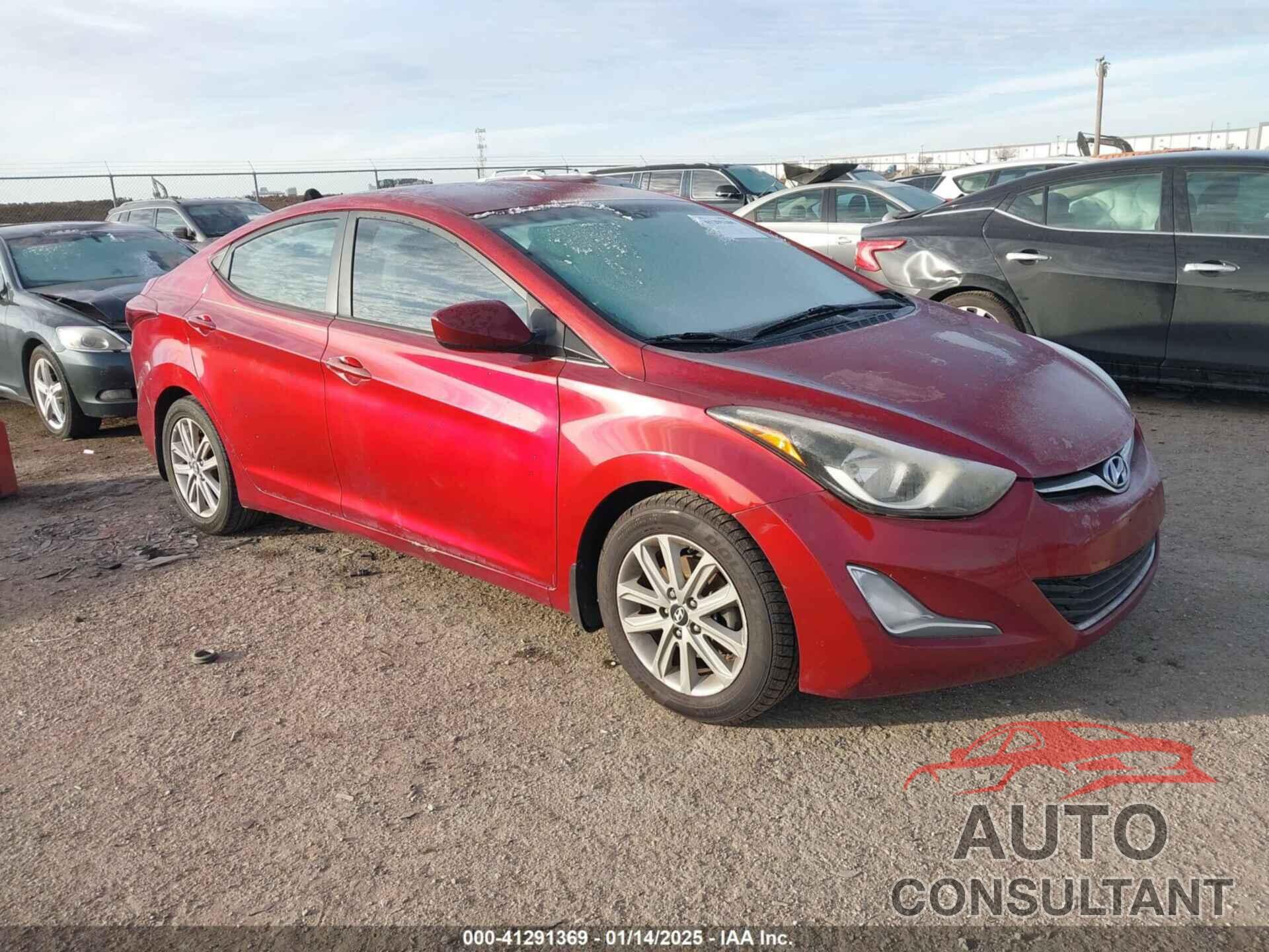 HYUNDAI ELANTRA 2015 - 5NPDH4AE3FH617433
