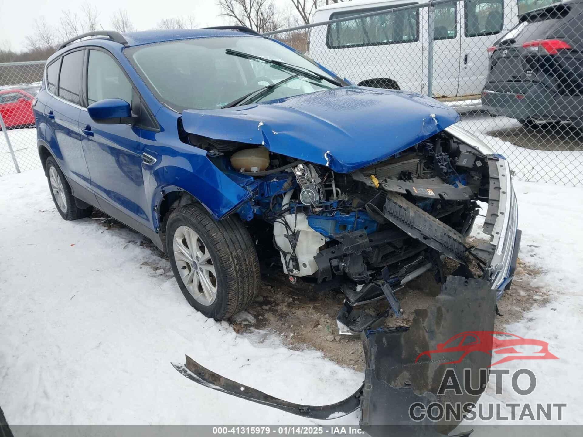 FORD ESCAPE 2017 - 1FMCU0G97HUF10514
