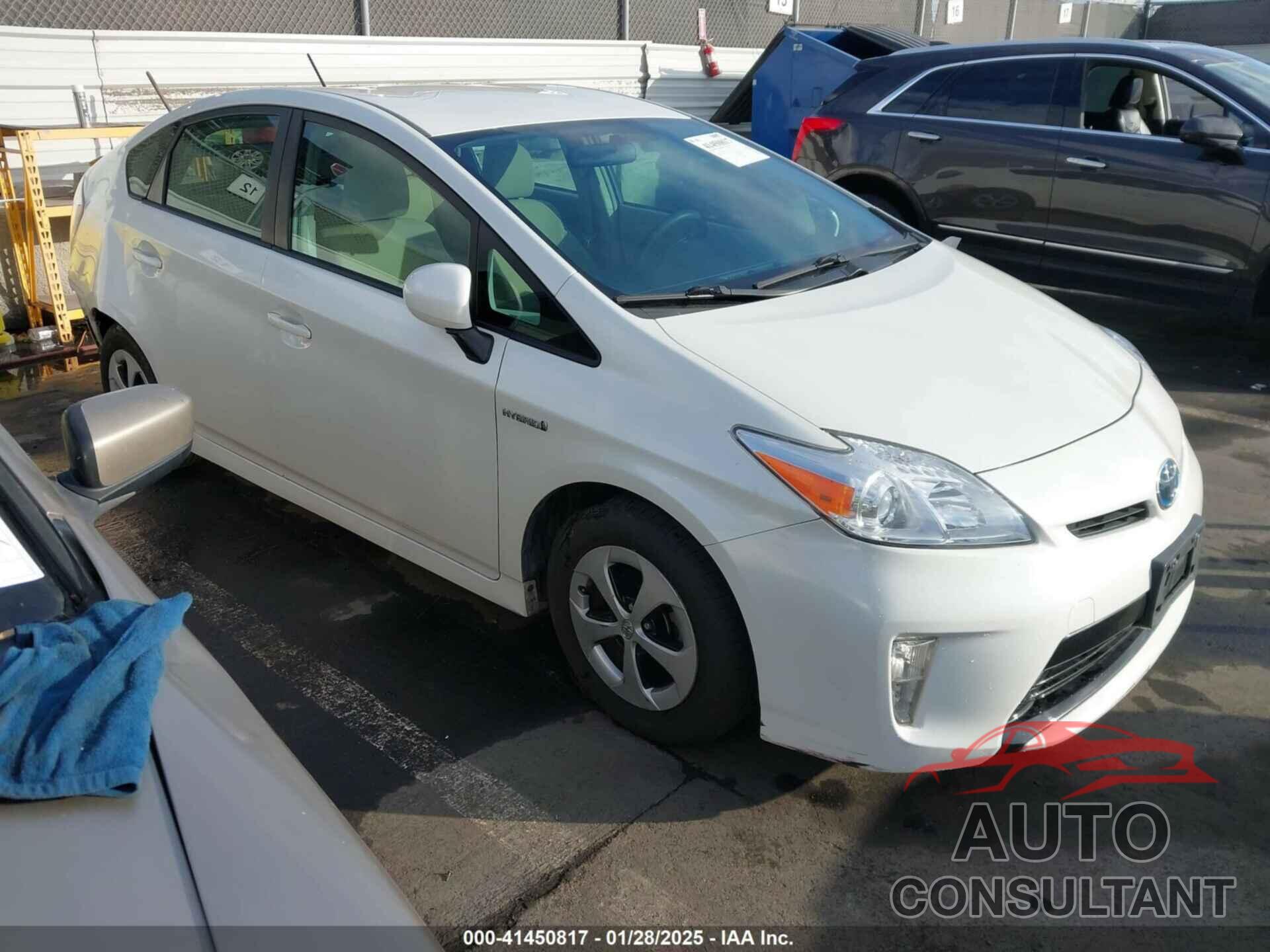 TOYOTA PRIUS 2015 - JTDKN3DU9F0460842