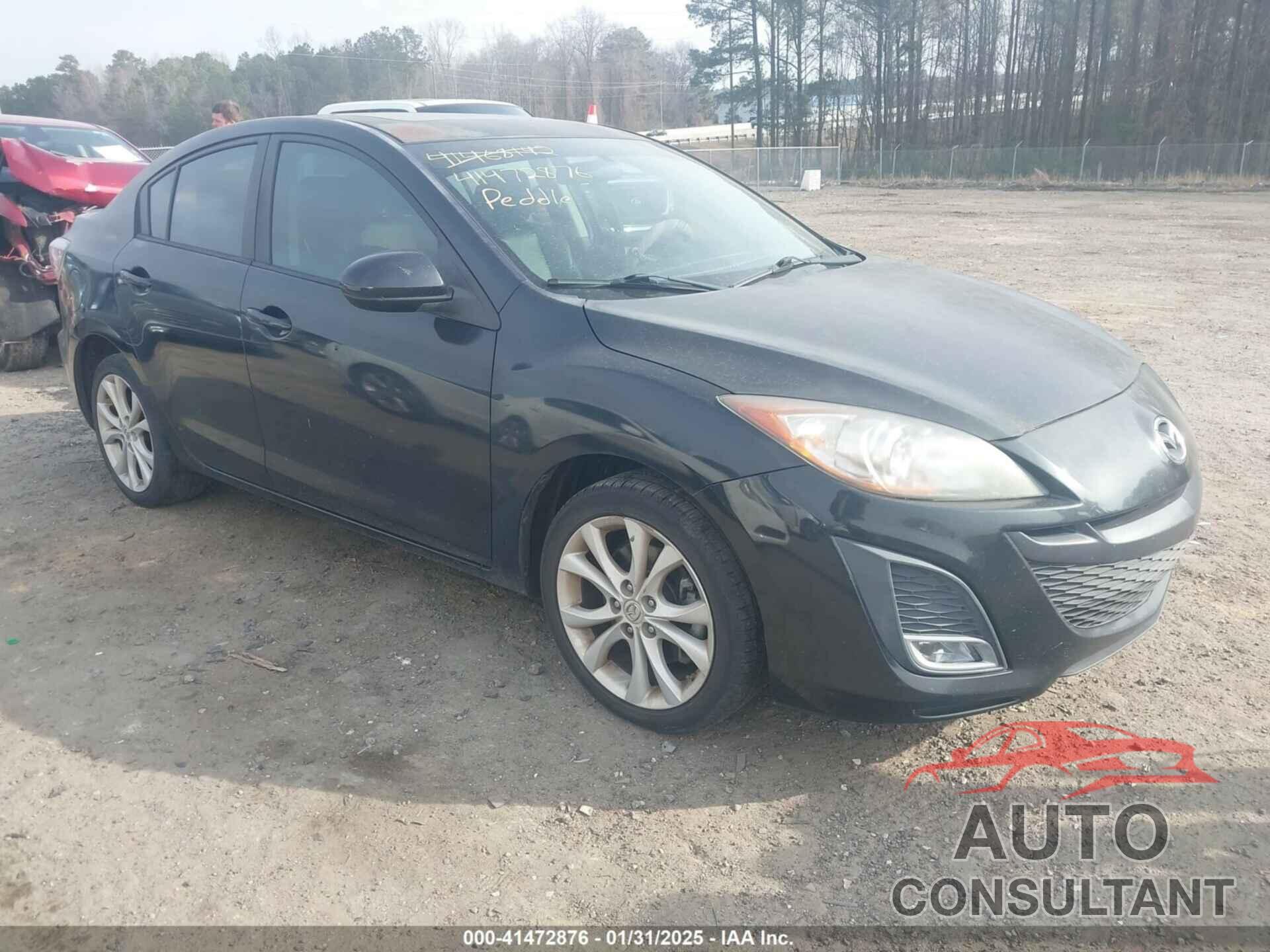 MAZDA MAZDA3 2011 - JM1BL1W55B1467596