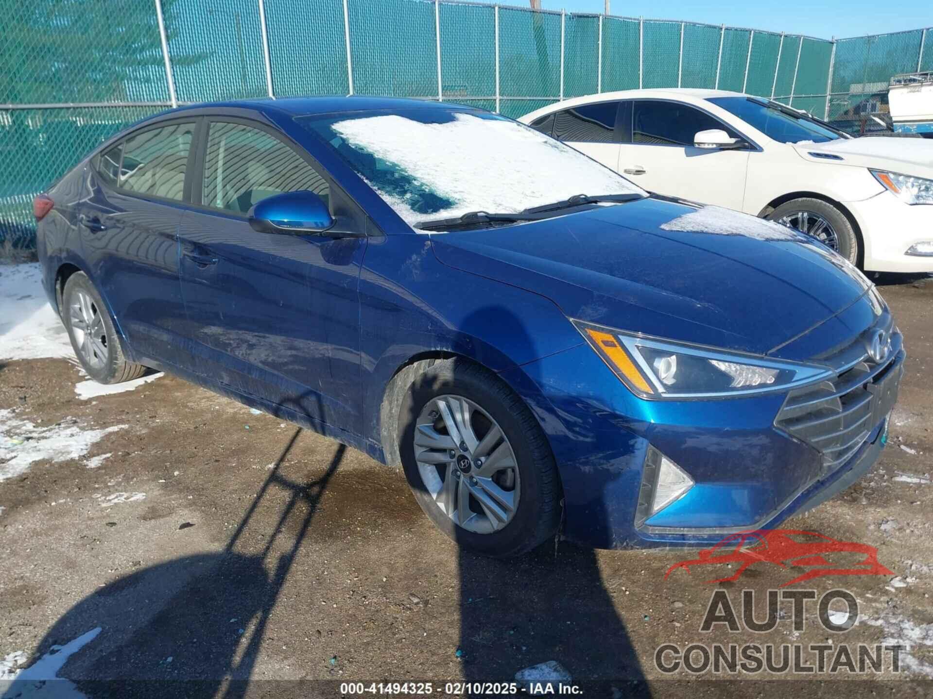 HYUNDAI ELANTRA 2020 - 5NPD84LF8LH547283