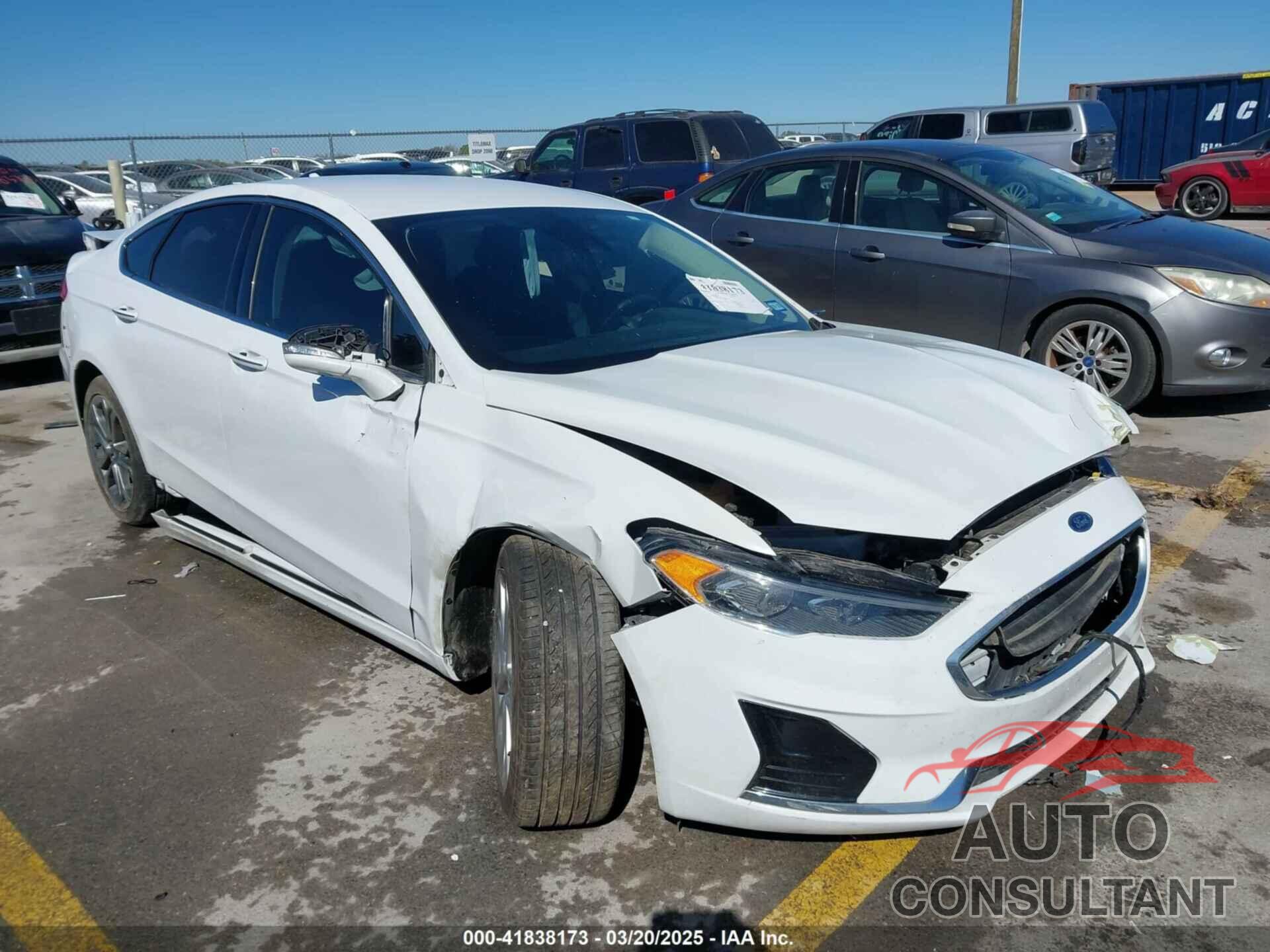 FORD FUSION 2019 - 3FA6P0CD3KR253553