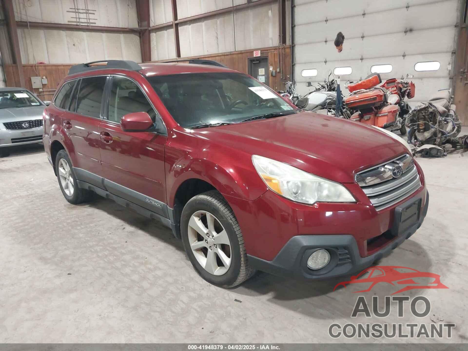 SUBARU OUTBACK 2014 - 4S4BRBCC4E3275081