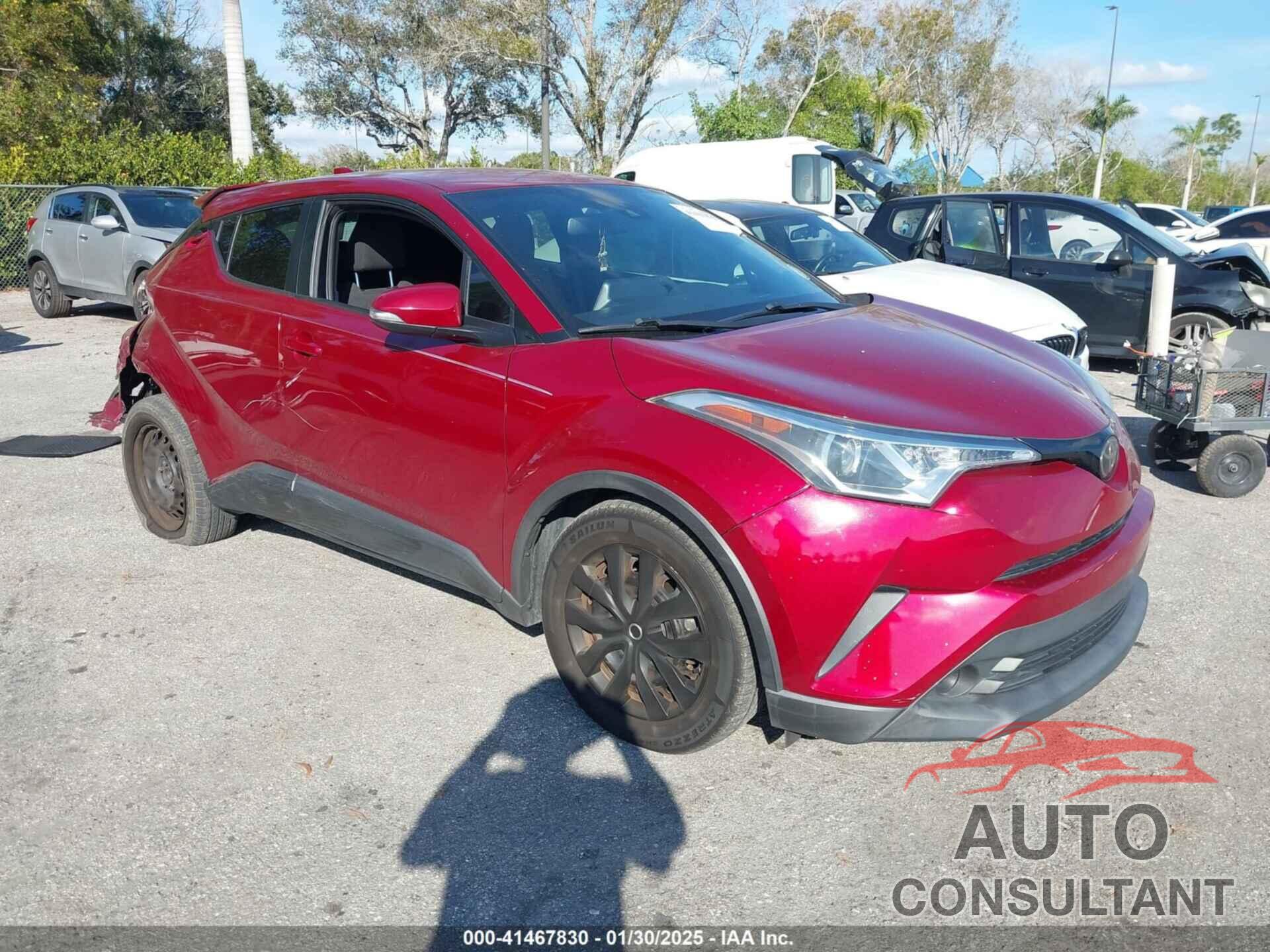 TOYOTA C-HR 2019 - NMTKHMBX0KR088887