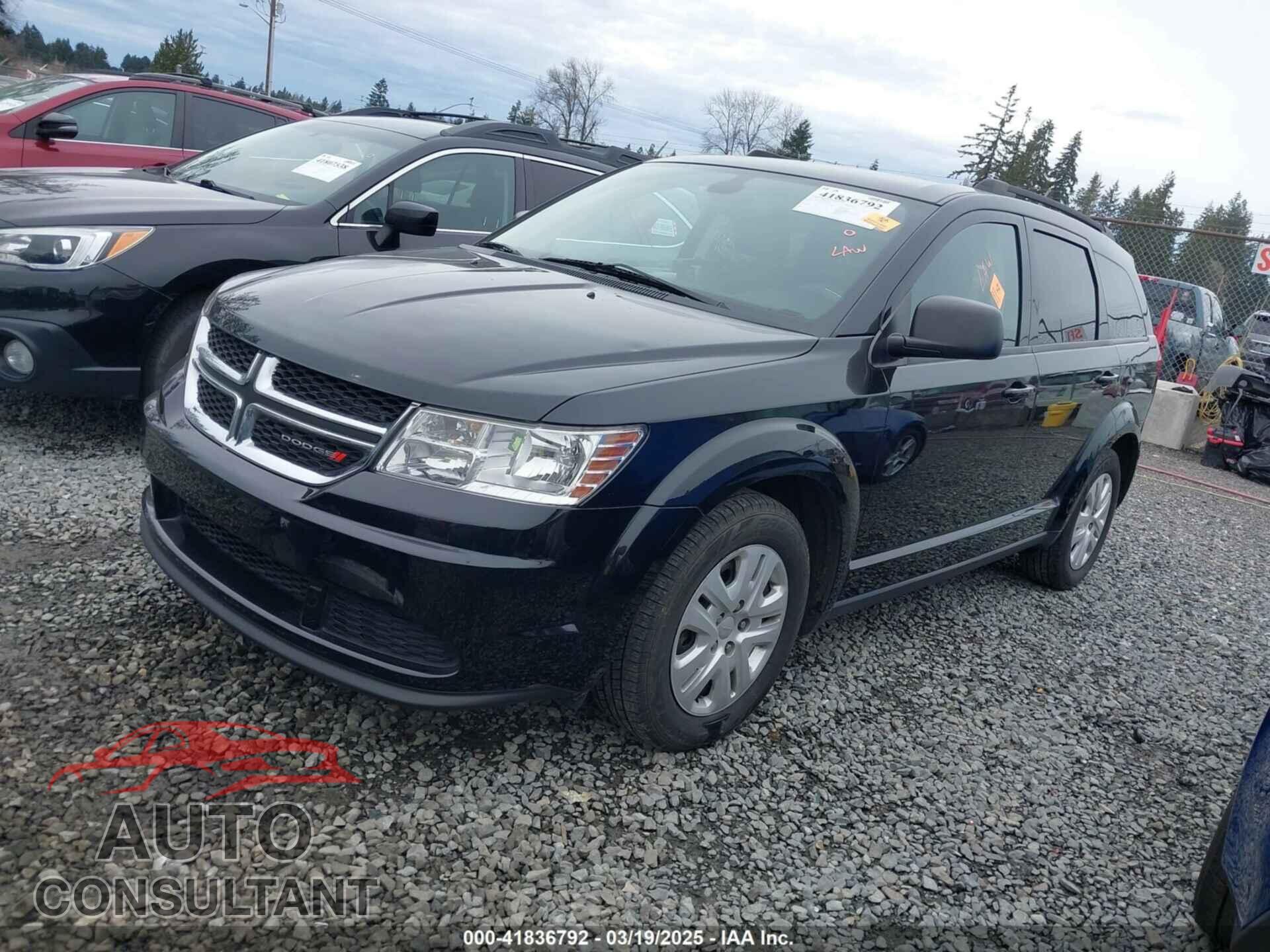 DODGE JOURNEY 2019 - 3C4PDCAB3KT738093