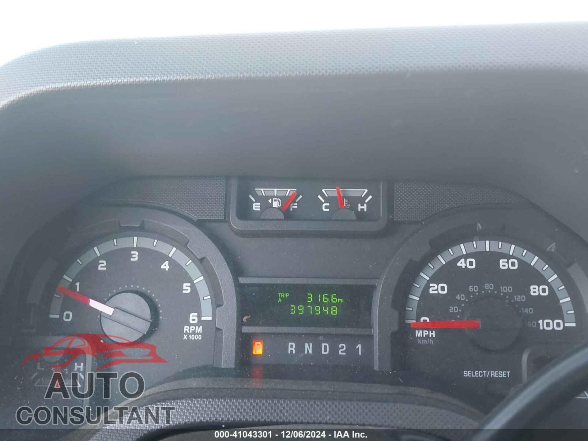 FORD E-150 2010 - 1FTNE1EW8ADA07699