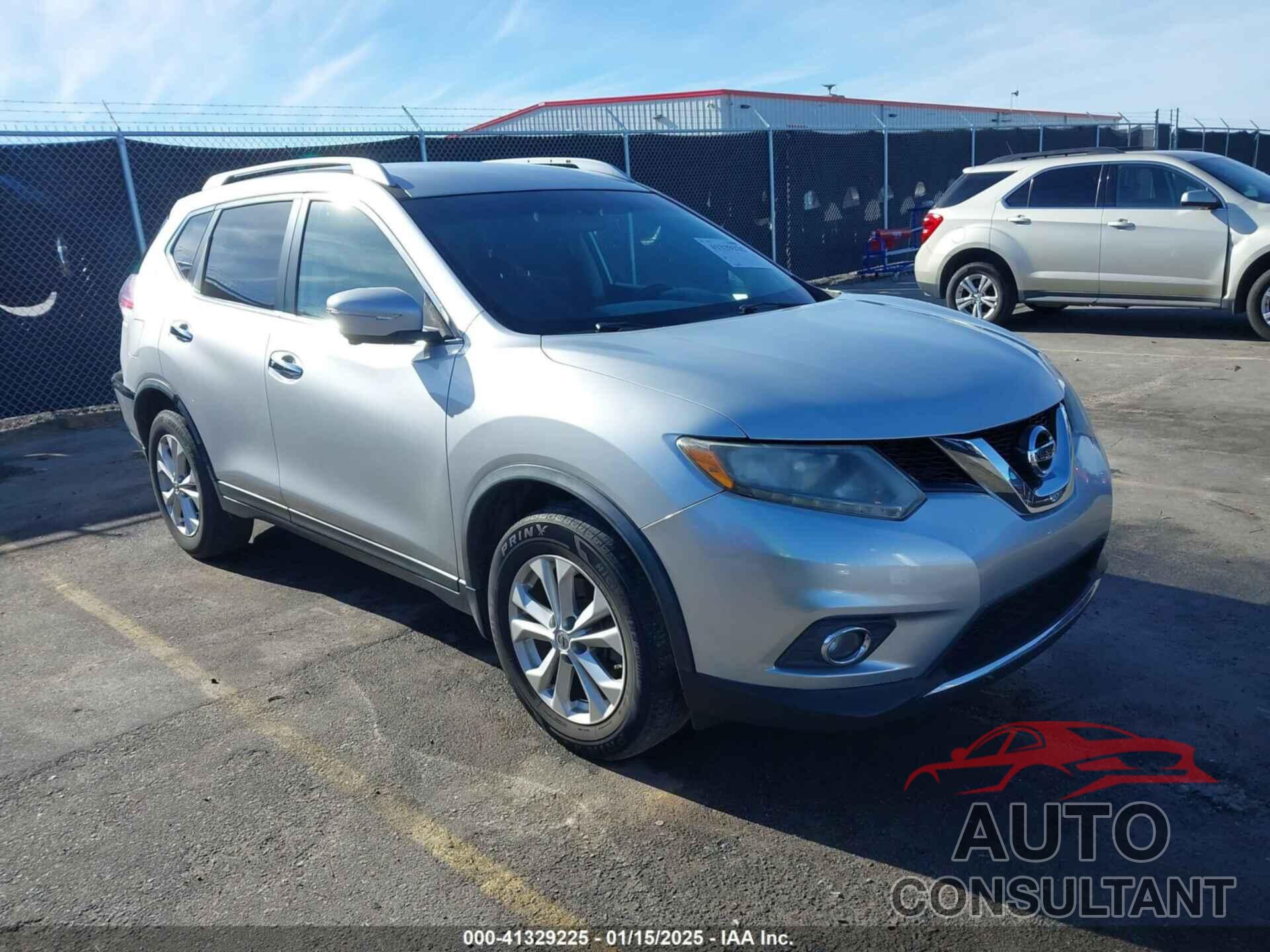 NISSAN ROGUE 2015 - KNMAT2MT6FP516469