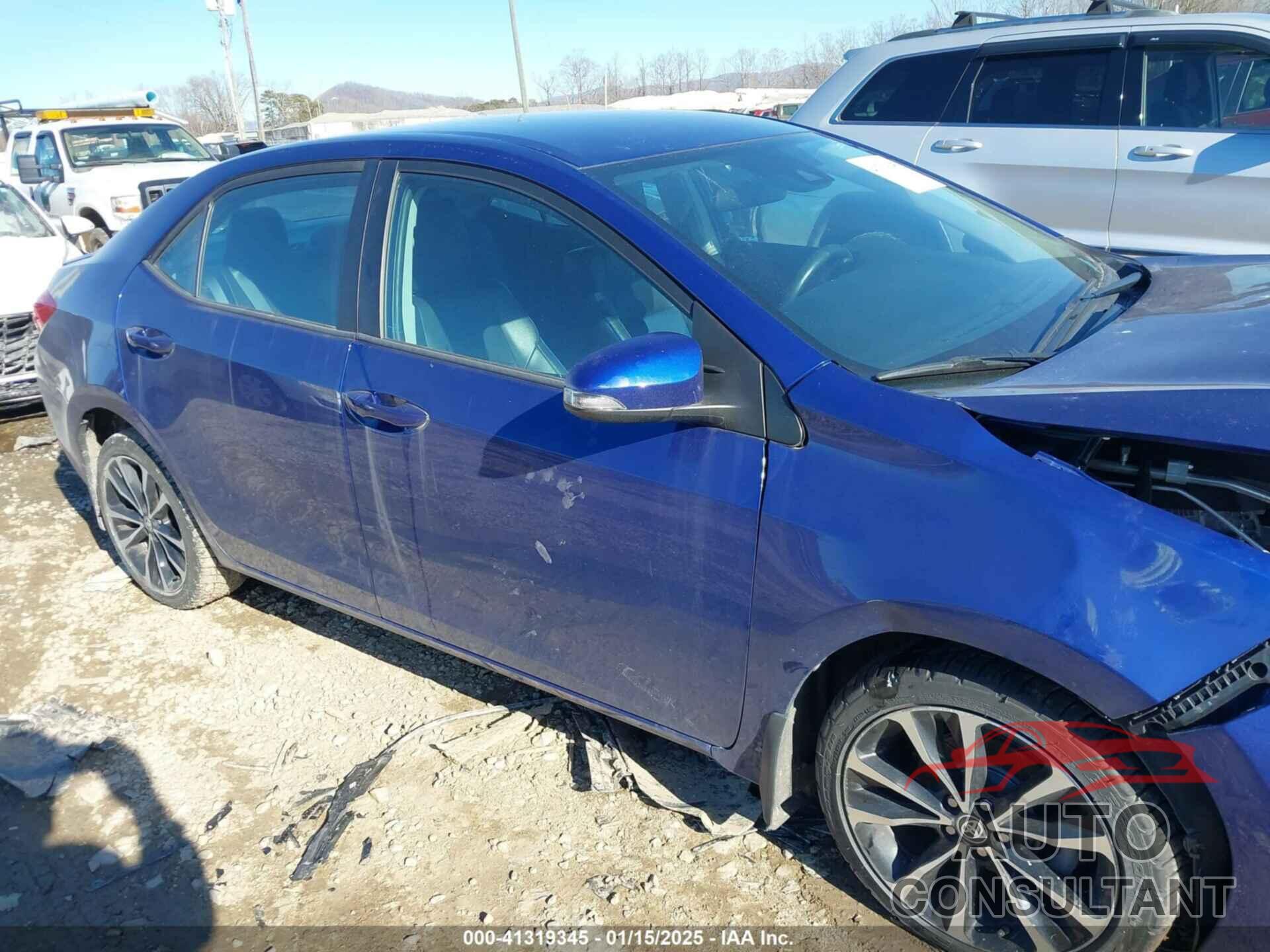 TOYOTA COROLLA 2019 - 2T1BURHE9KC243073