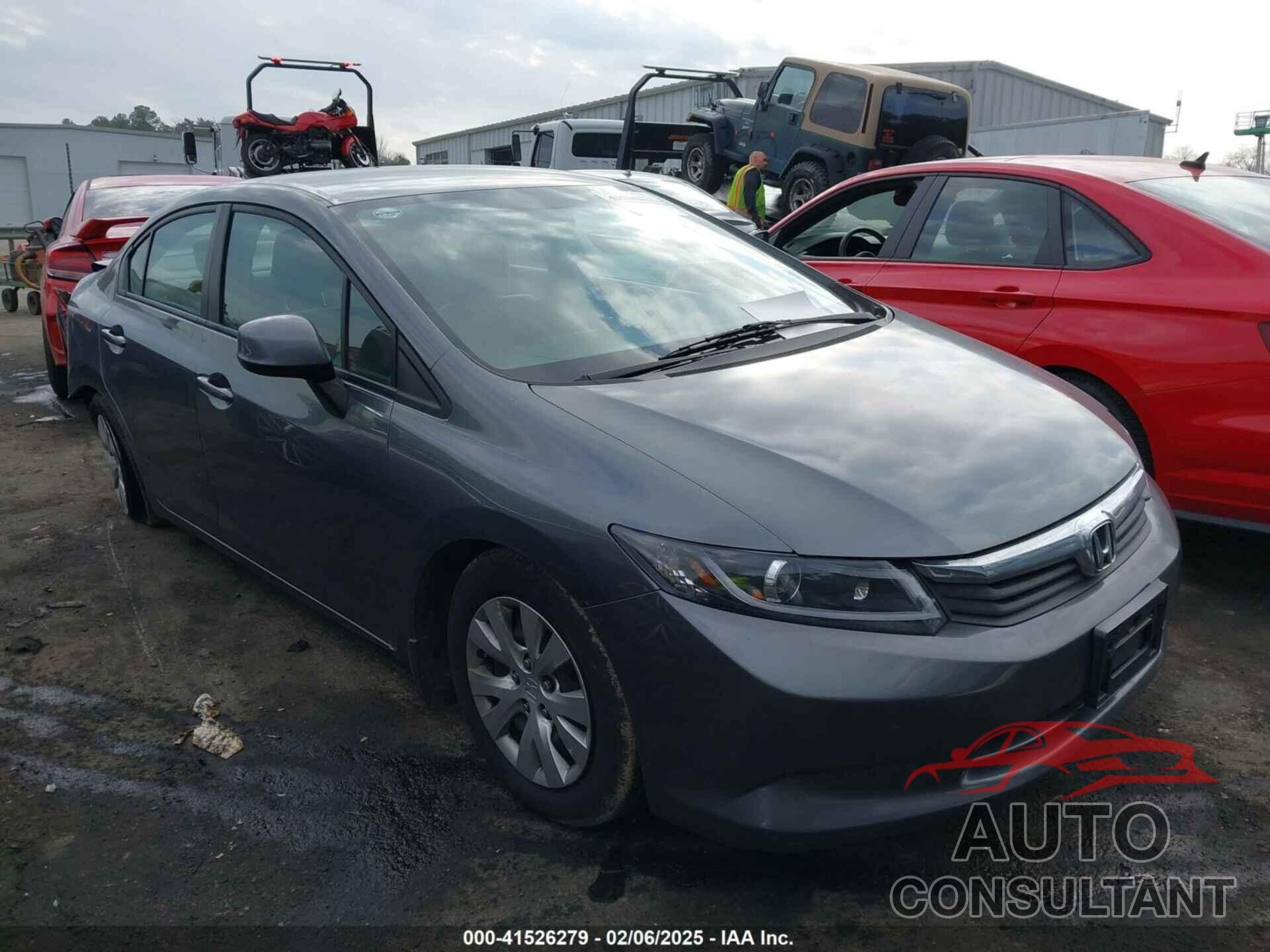 HONDA CIVIC 2012 - 19XFB2F57CE109361