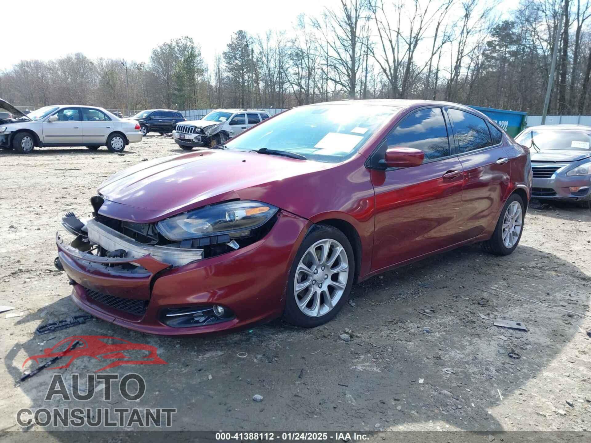 DODGE DART 2015 - 1C3CDFCB1FD364631