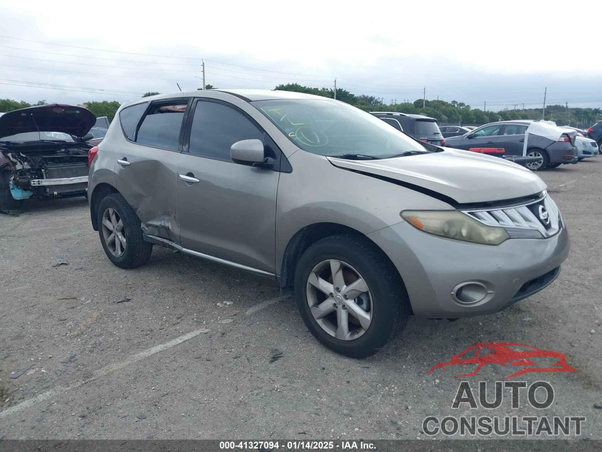 NISSAN MURANO 2009 - JN8AZ18U29W016691