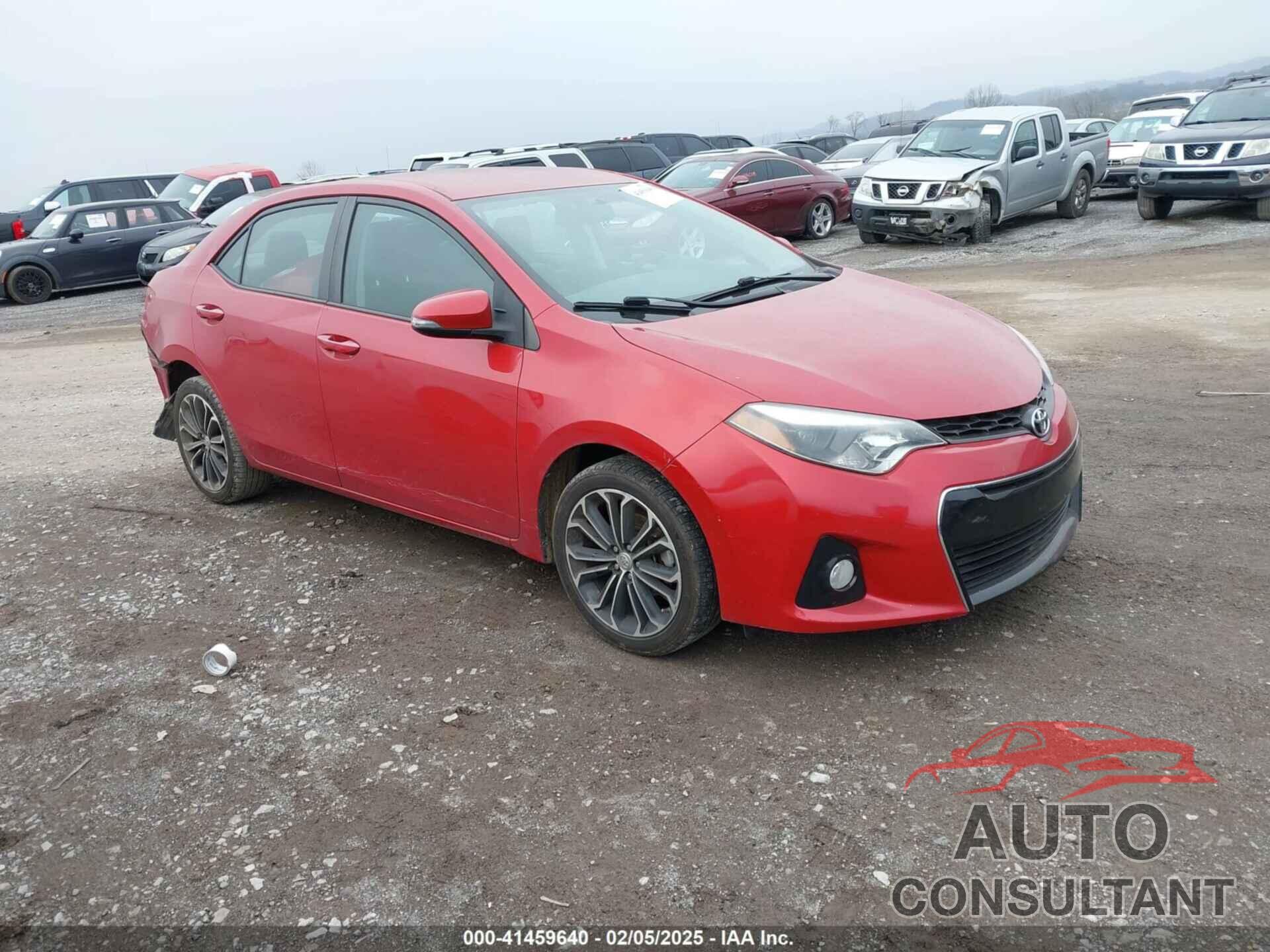 TOYOTA COROLLA 2016 - 2T1BURHE4GC587501