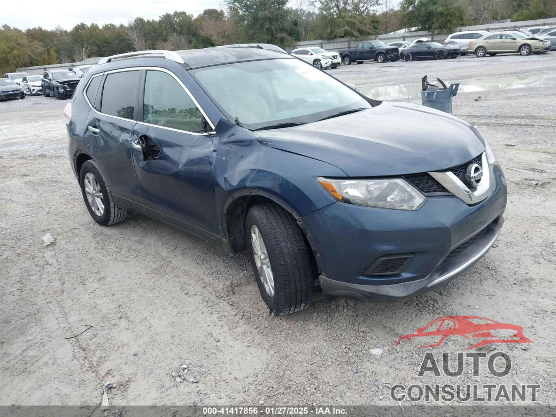 NISSAN ROGUE 2016 - KNMAT2MT6GP723476