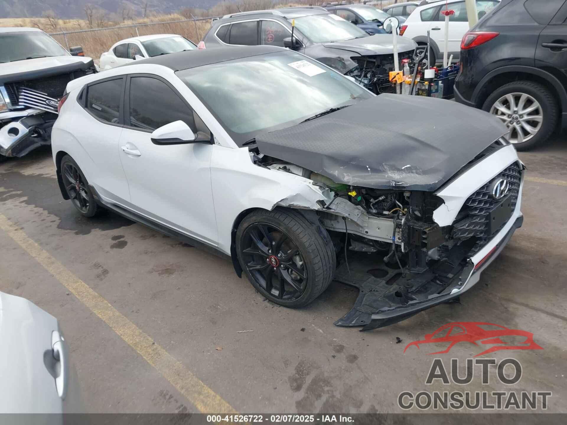 HYUNDAI VELOSTER 2019 - KMHTH6AB3KU020193