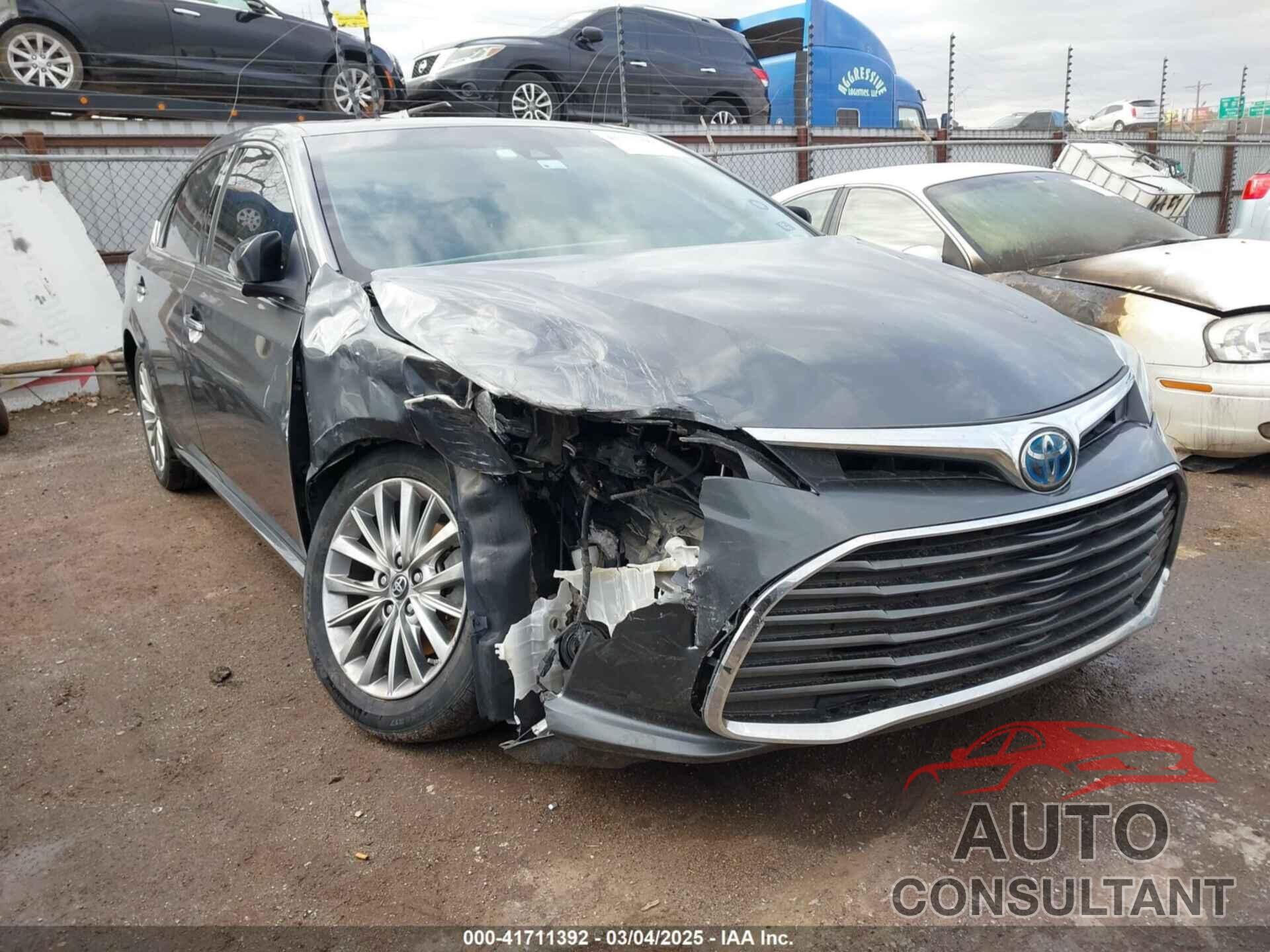 TOYOTA AVALON HYBRID 2016 - 4T1BD1EB8GU056750
