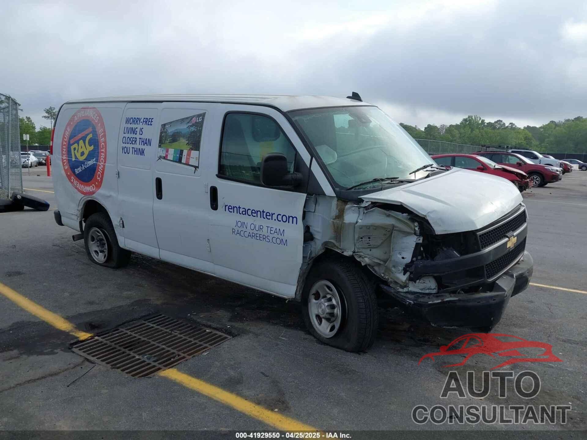 CHEVROLET EXPRESS 2500 2019 - 1GCWGAFP7K1370861