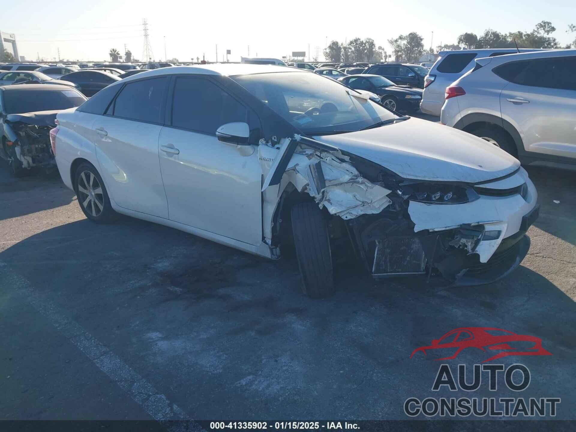 TOYOTA MIRAI 2019 - JTDBVRBDXKA006013