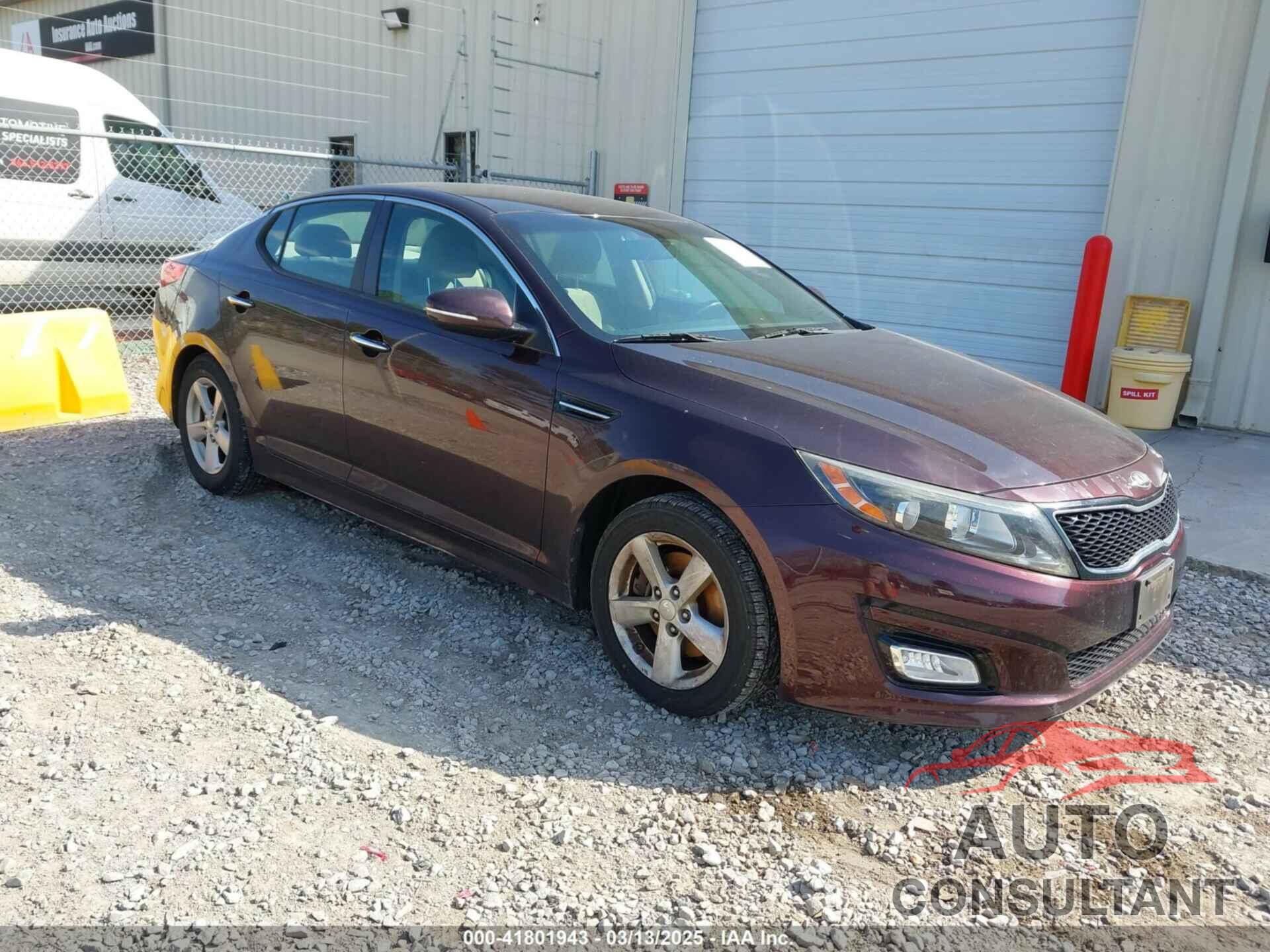 KIA OPTIMA 2014 - 5XXGM4A75EG263449