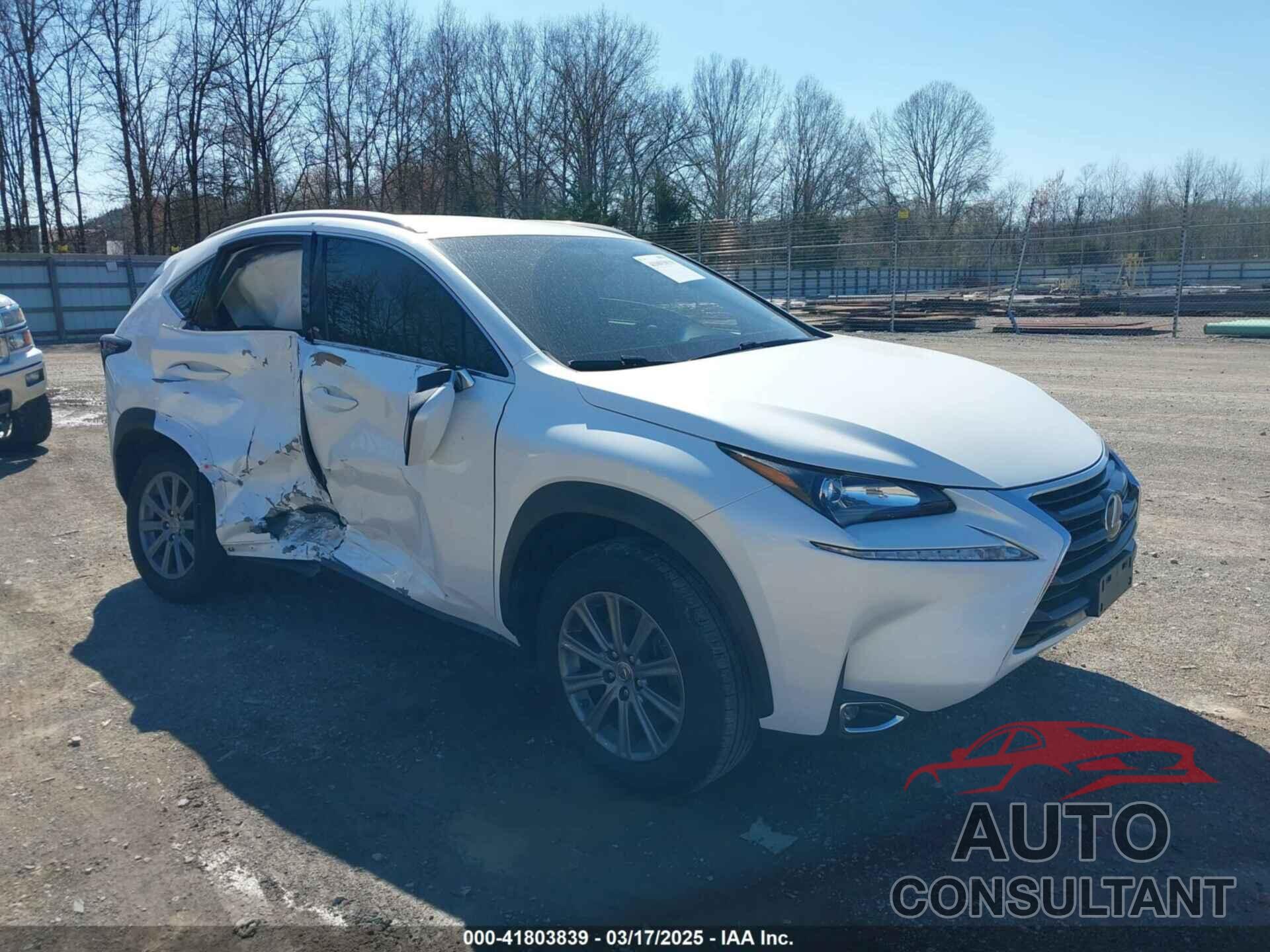 LEXUS NX 200T 2016 - JTJBARBZ0G2063696