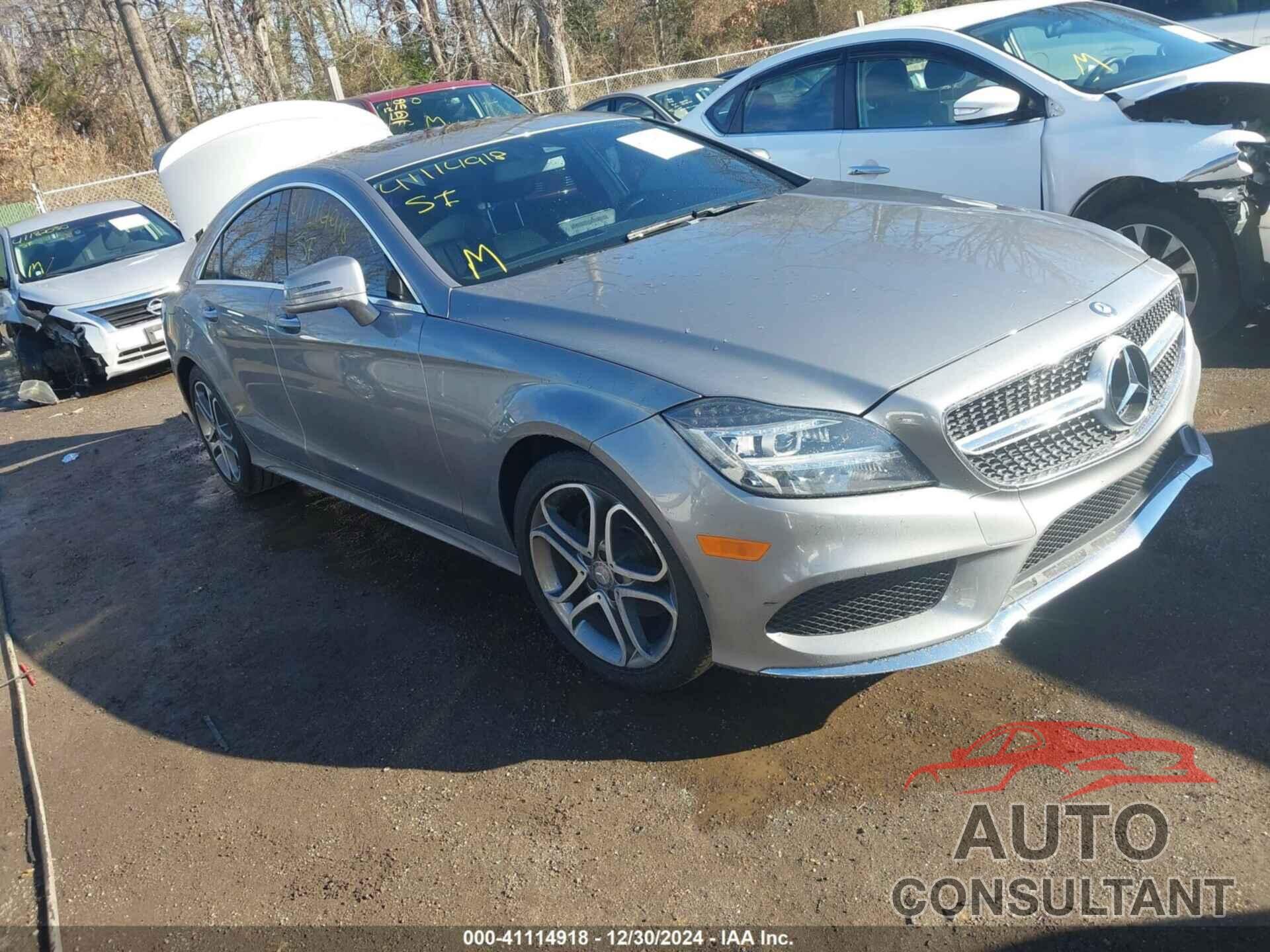 MERCEDES-BENZ CLS 400 2015 - WDDLJ6HB2FA151384