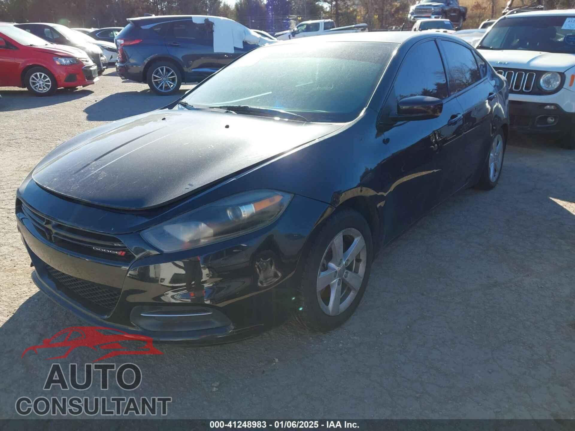 DODGE DART 2015 - 1C3CDFBB7FD337483