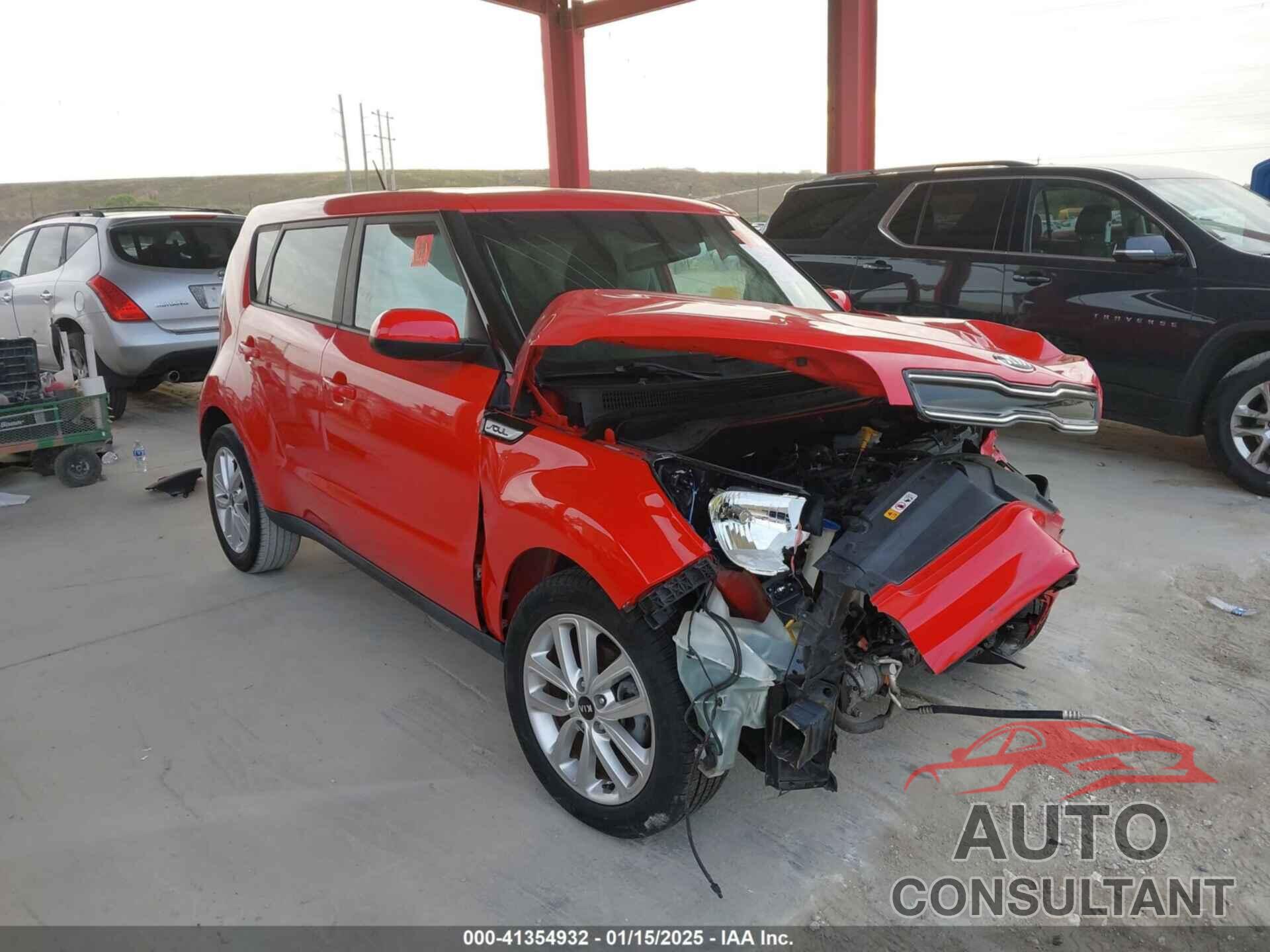 KIA SOUL 2017 - KNDJP3A58H7459226