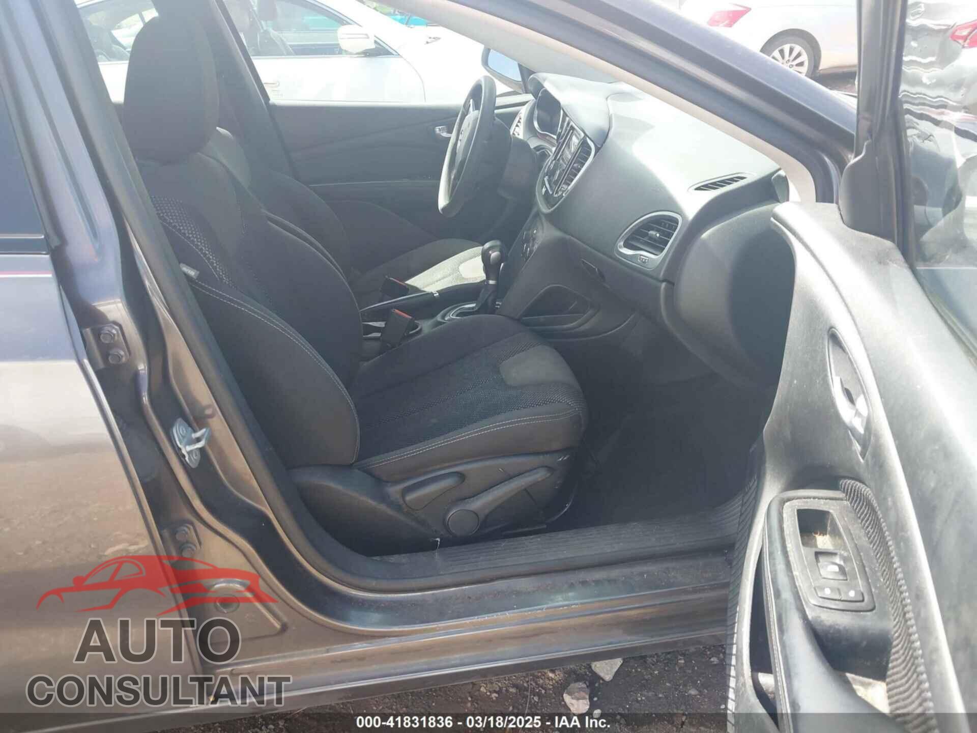 DODGE DART 2015 - 1C3CDFBB7FD315094