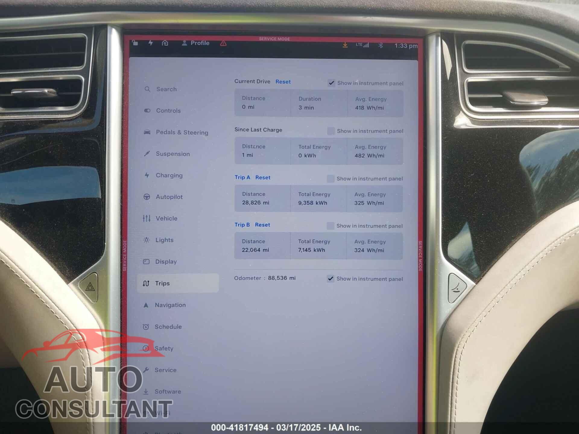 TESLA MODEL S 2016 - 5YJSA1E21GF129964