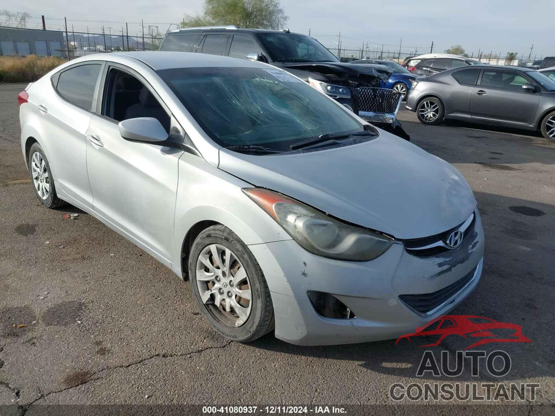 HYUNDAI ELANTRA 2012 - KMHDH4AE5CU359199