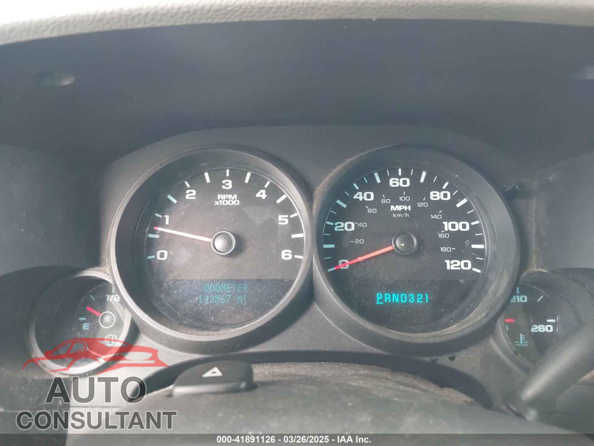 CHEVROLET SILVERADO 2009 - 2GCEC19C191117037