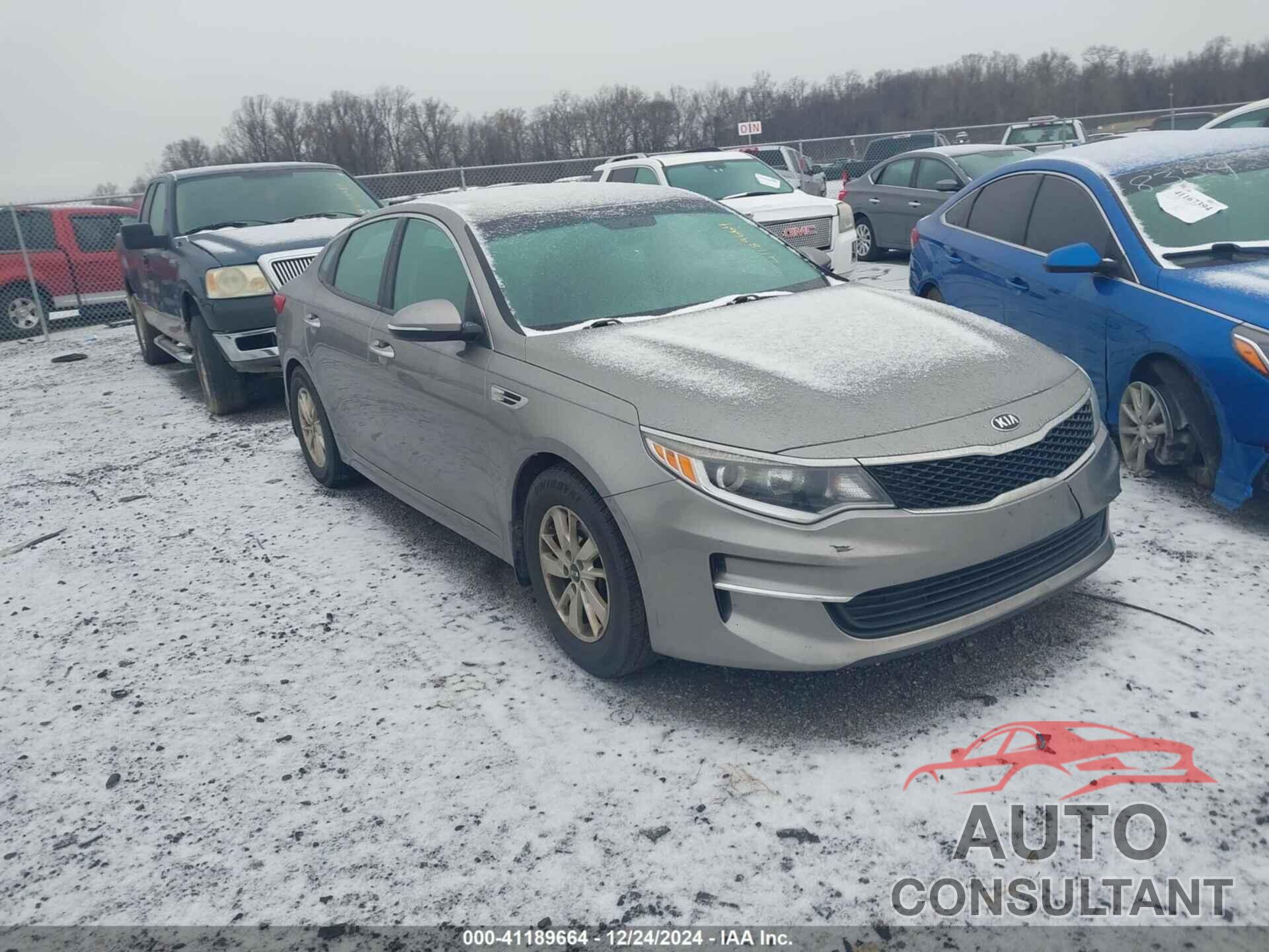 KIA OPTIMA 2018 - 5XXGT4L30JG207278