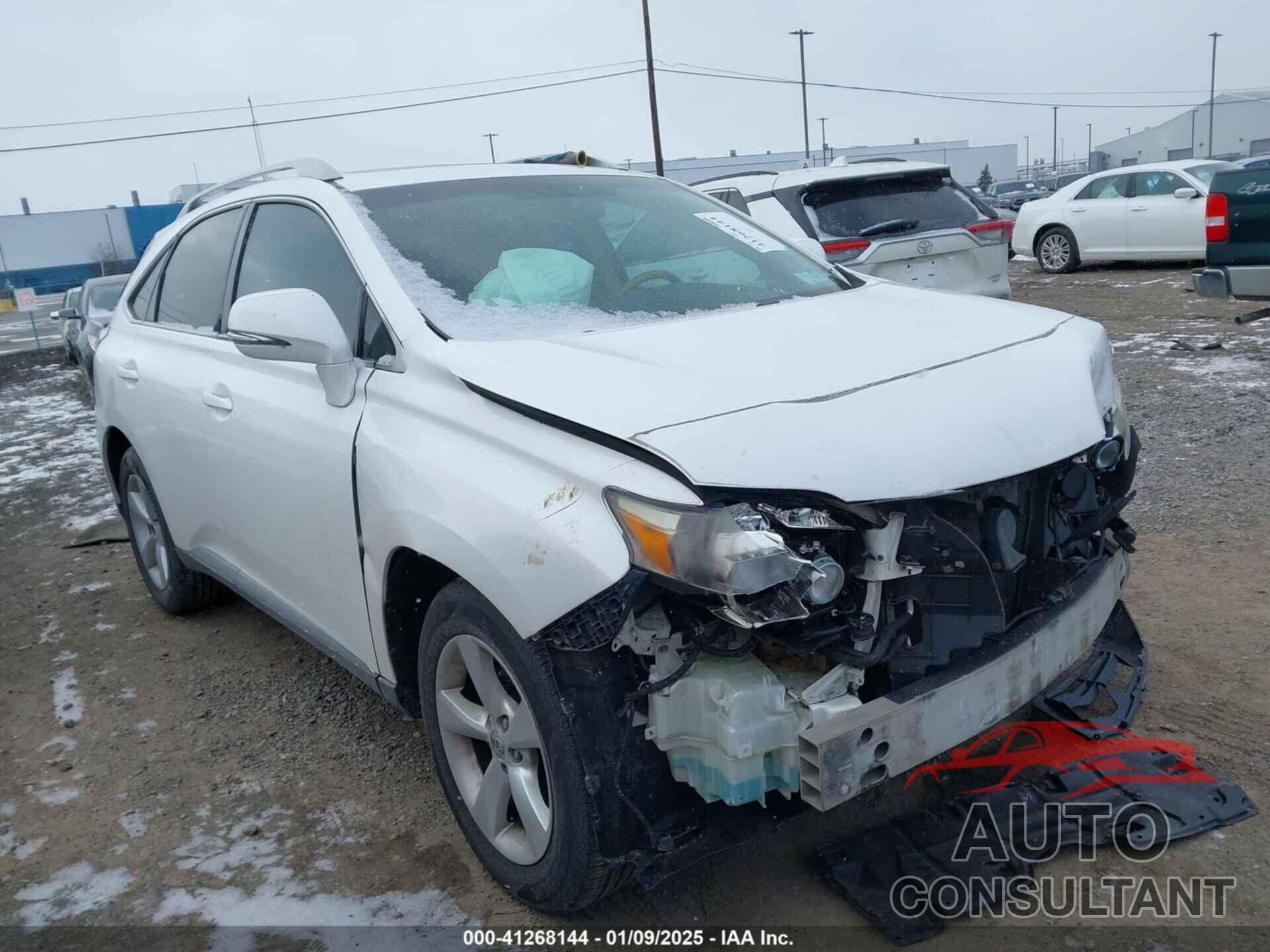 LEXUS RX 350 2010 - 2T2BK1BA2AC063716