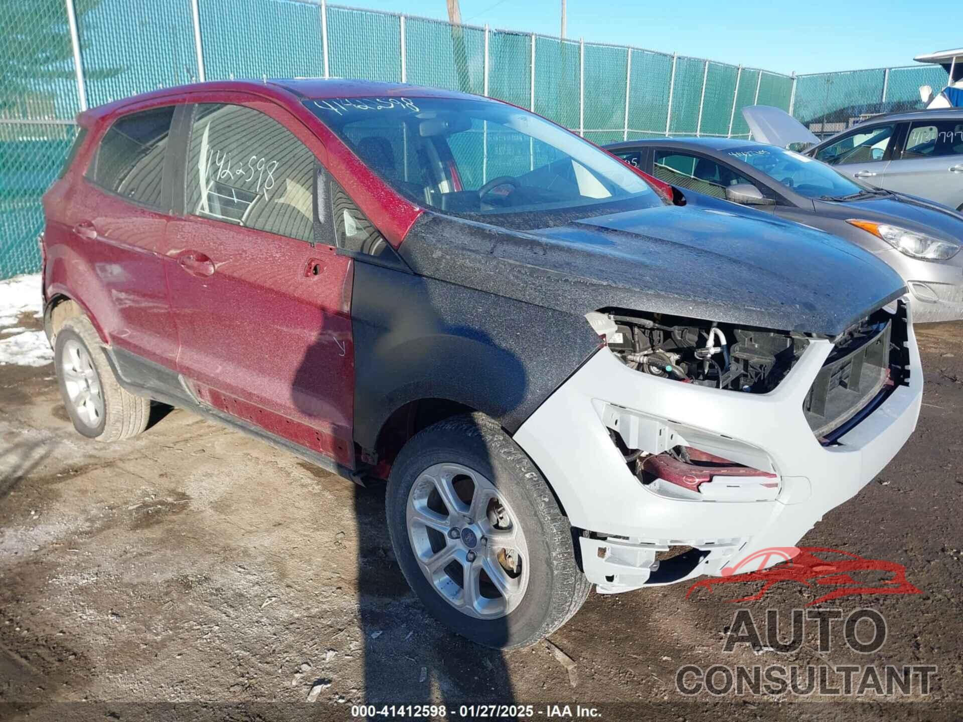 FORD ECOSPORT 2021 - MAJ6S3GL1MC451261