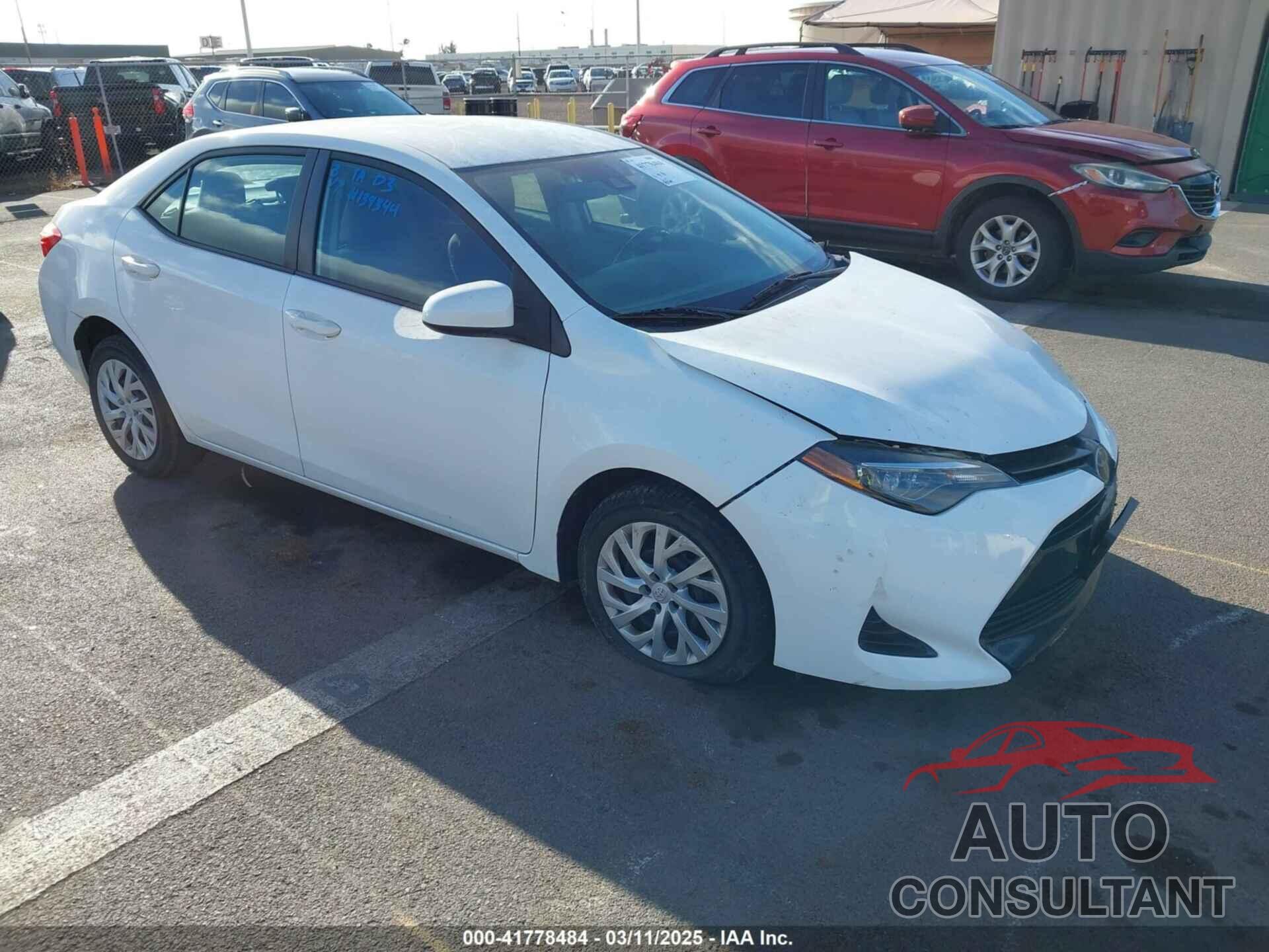TOYOTA COROLLA 2019 - 5YFBURHE0KP902271
