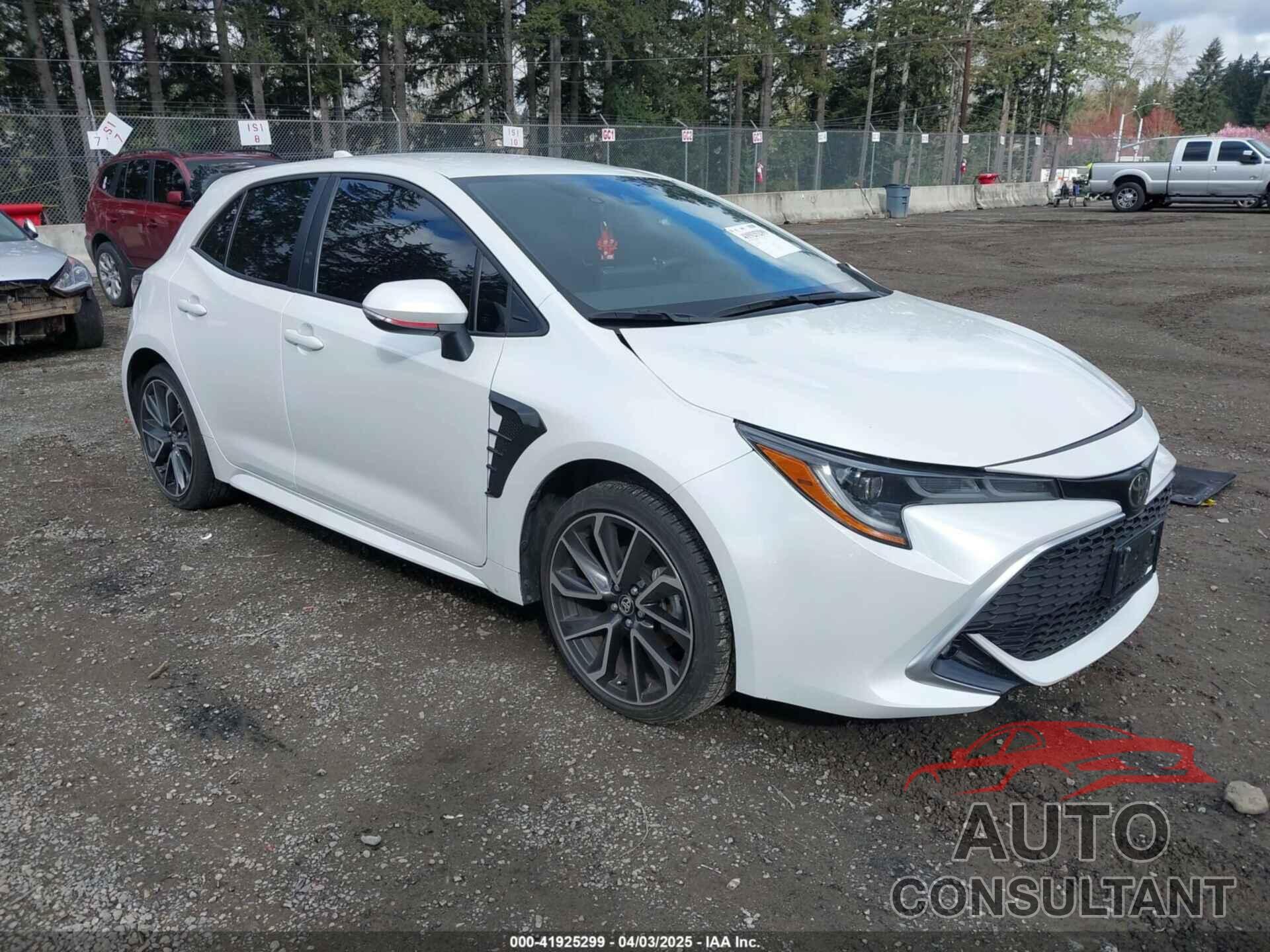 TOYOTA COROLLA 2022 - JTNC4MBE0N3161399