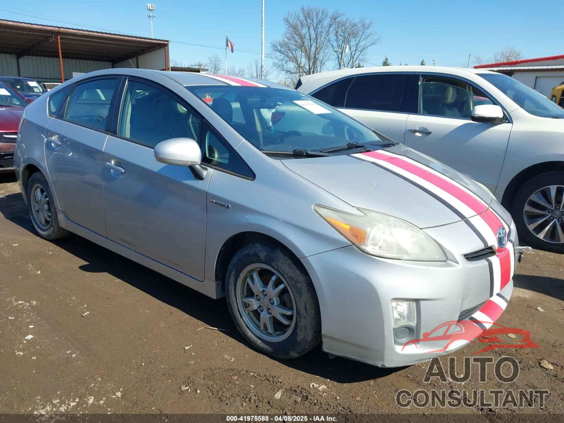 TOYOTA PRIUS 2011 - JTDKN3DU5B0249082