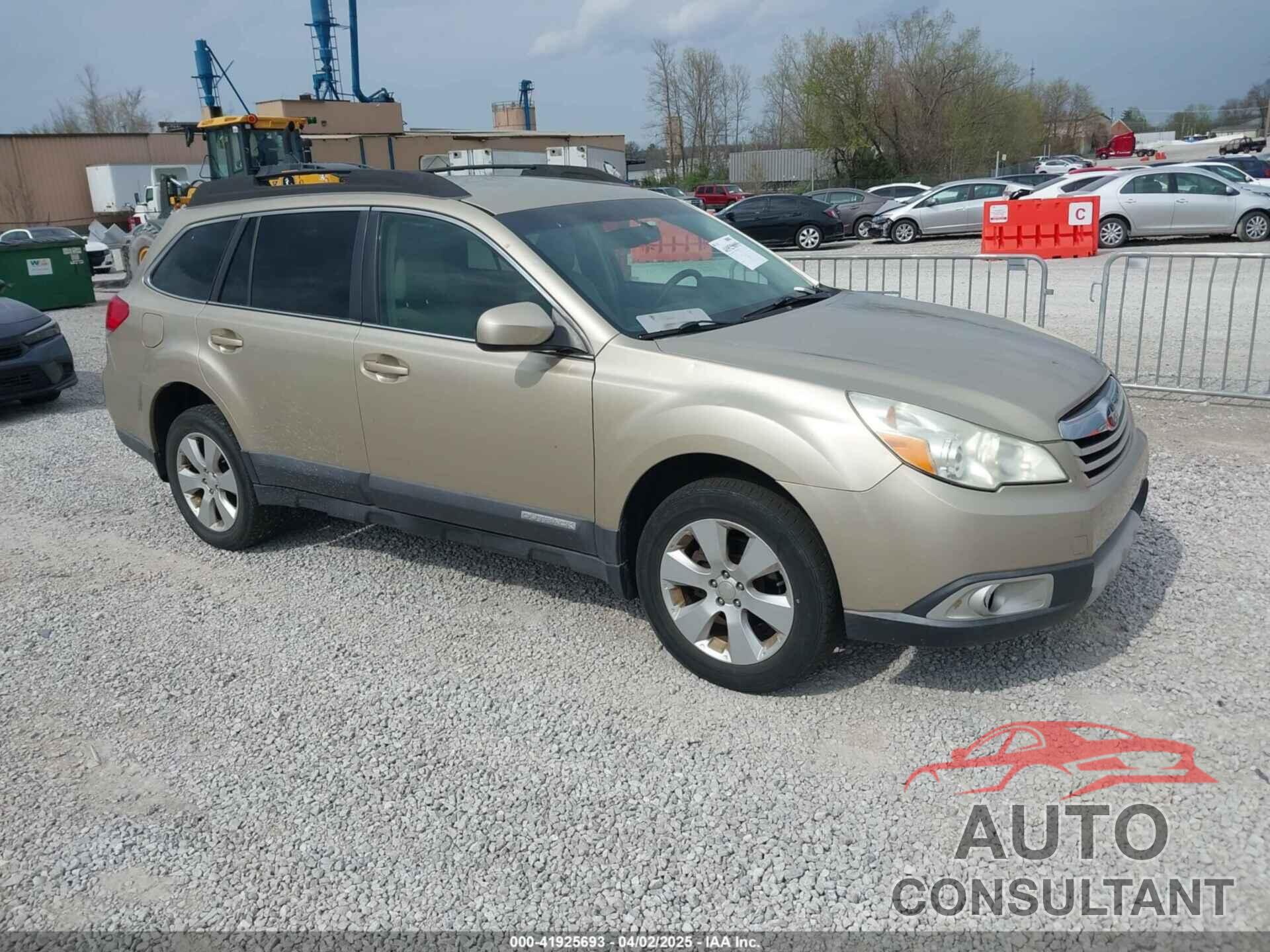 SUBARU OUTBACK 2010 - 4S4BRCCC1A3355471