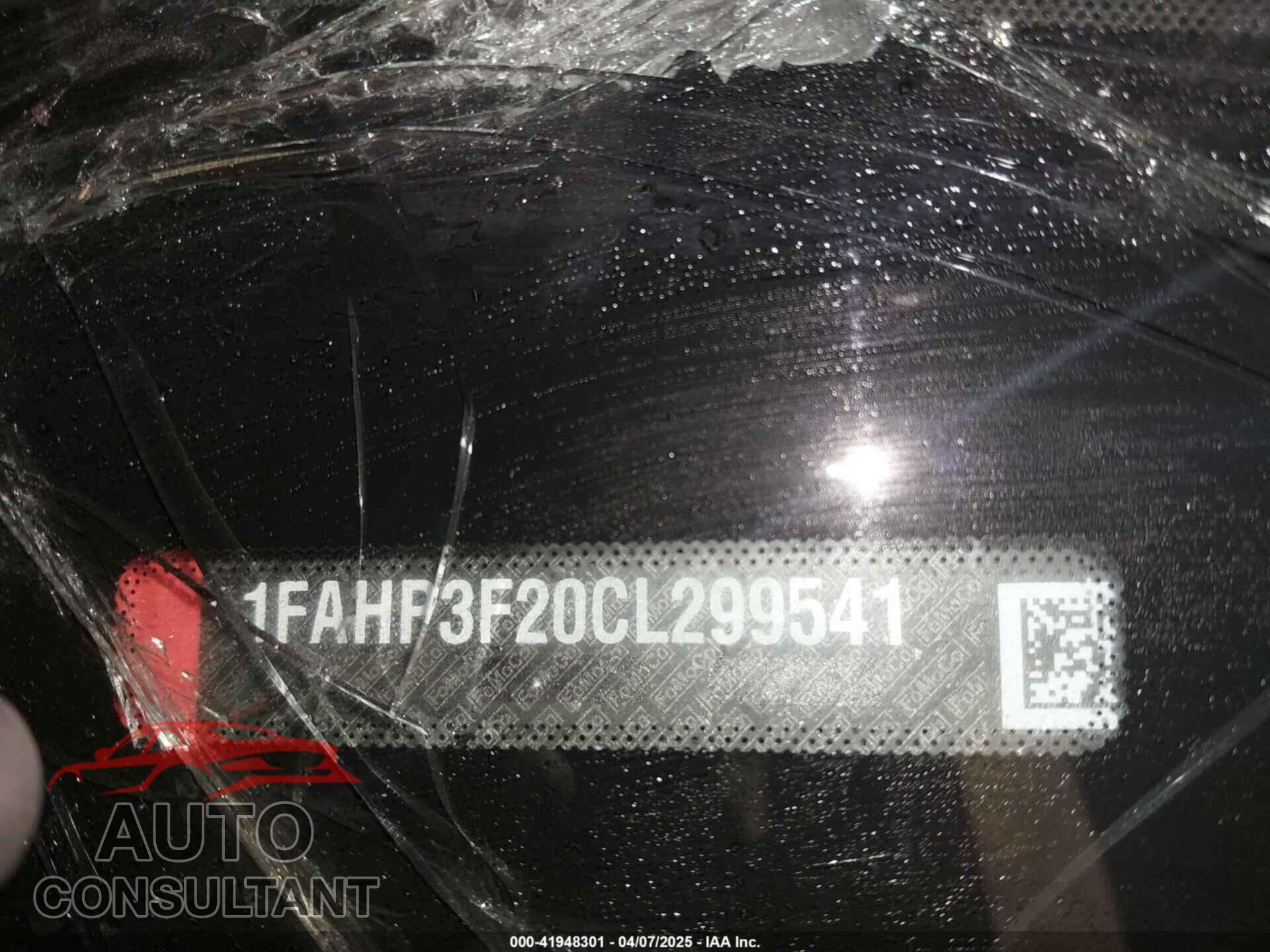 FORD FOCUS 2012 - 1FAHP3F20CL299541