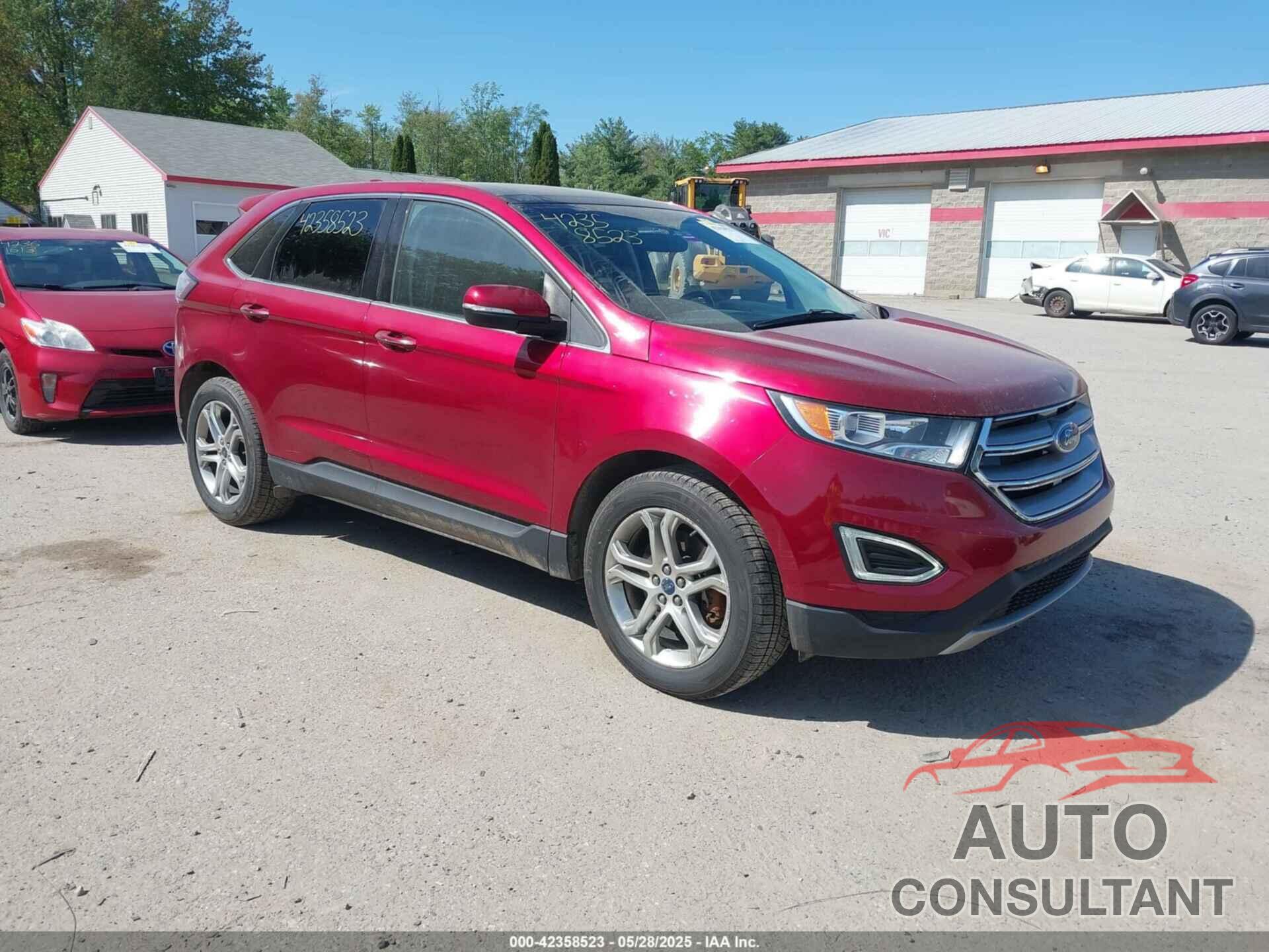 FORD EDGE 2015 - 2FMTK3K87FBB46832