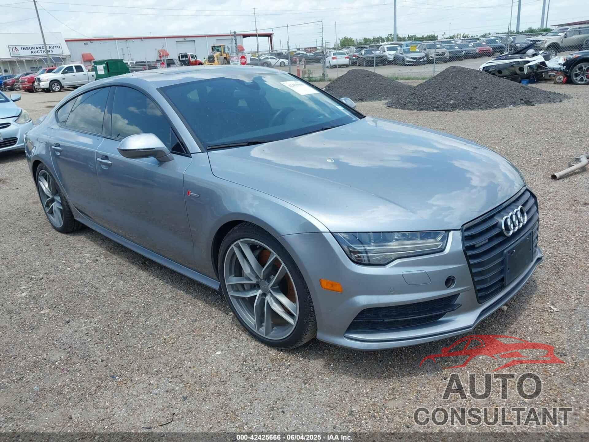 AUDI A7 2016 - WAU2GAFC7GN168658