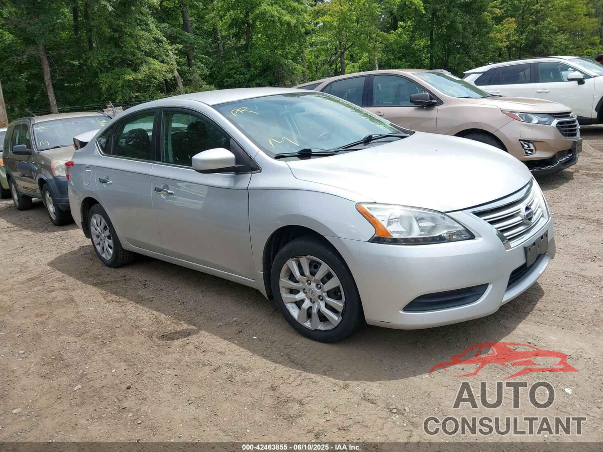 NISSAN SENTRA 2014 - 3N1AB7AP7EY229617