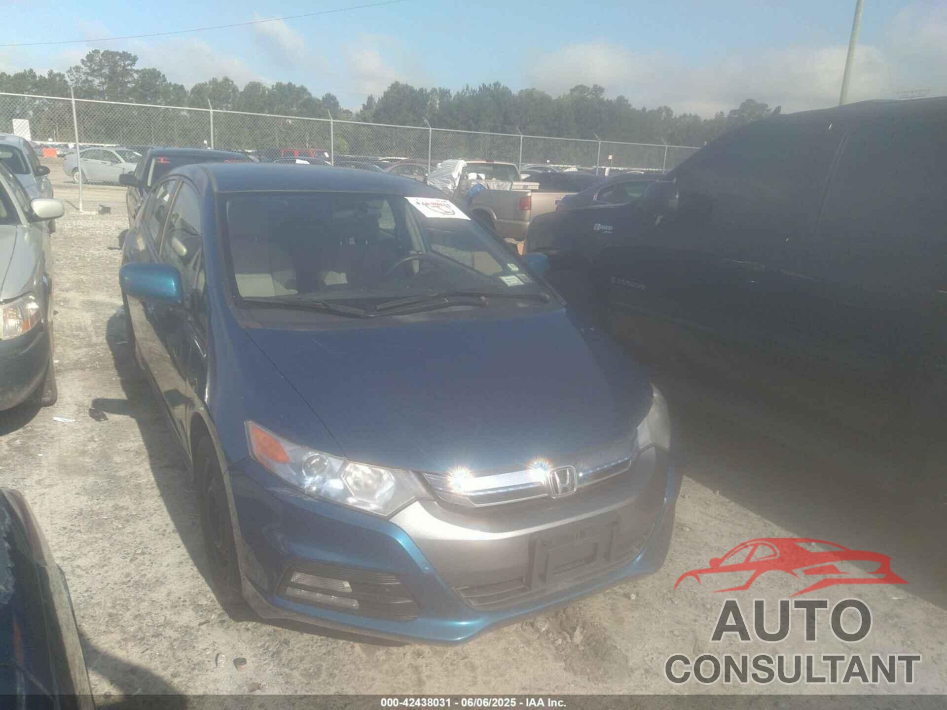 HONDA INSIGHT 2013 - JHMZE2H51DS004359