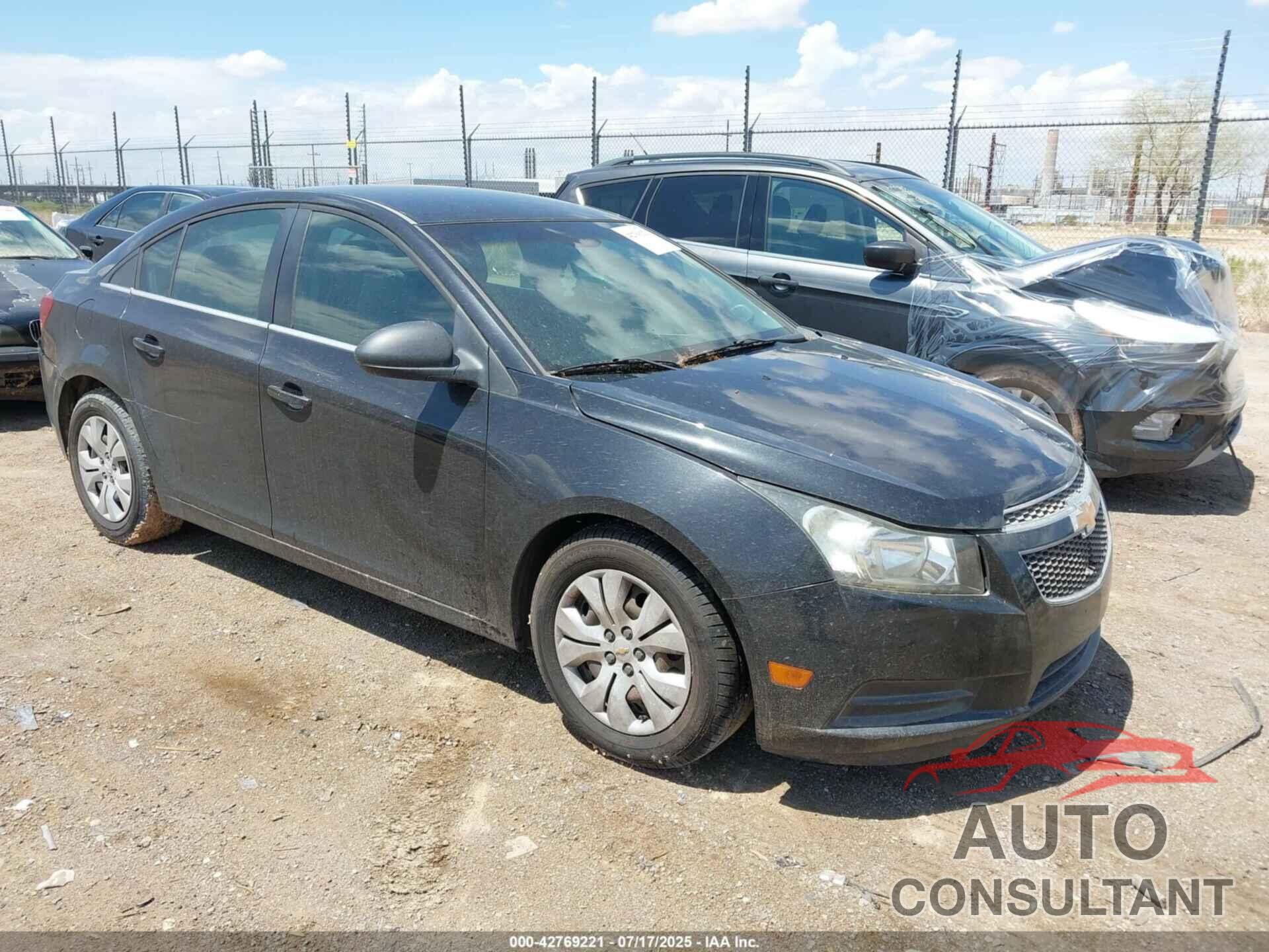 CHEVROLET CRUZE 2012 - 1G1PC5SH8C7323822